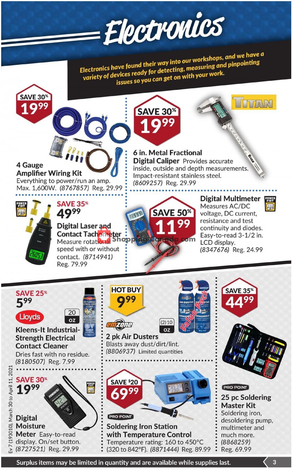 Princess Auto flyer from Tuesday March 30, 2021 to Sunday April 11, 2021 - page 8