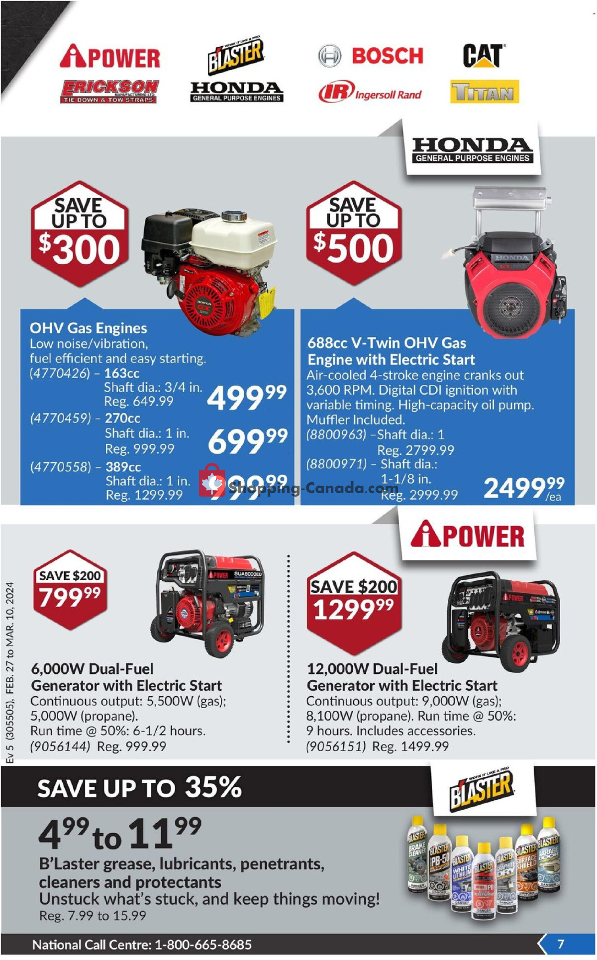 Princess Auto flyer from Tuesday February 27, 2024 to Sunday March 10, 2024 - page 12