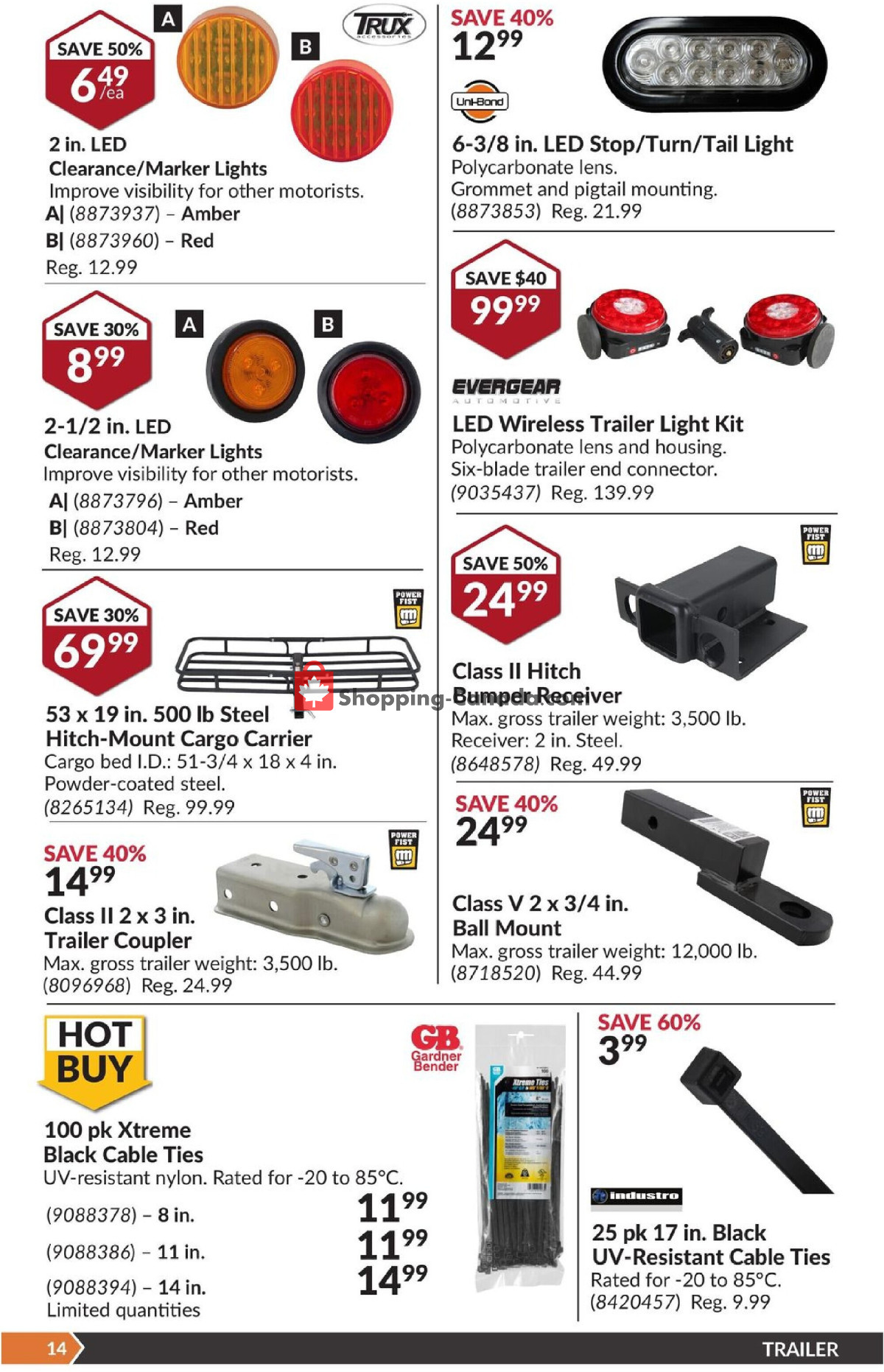 Princess Auto flyer from Tuesday February 27, 2024 to Sunday March 10, 2024 - page 19