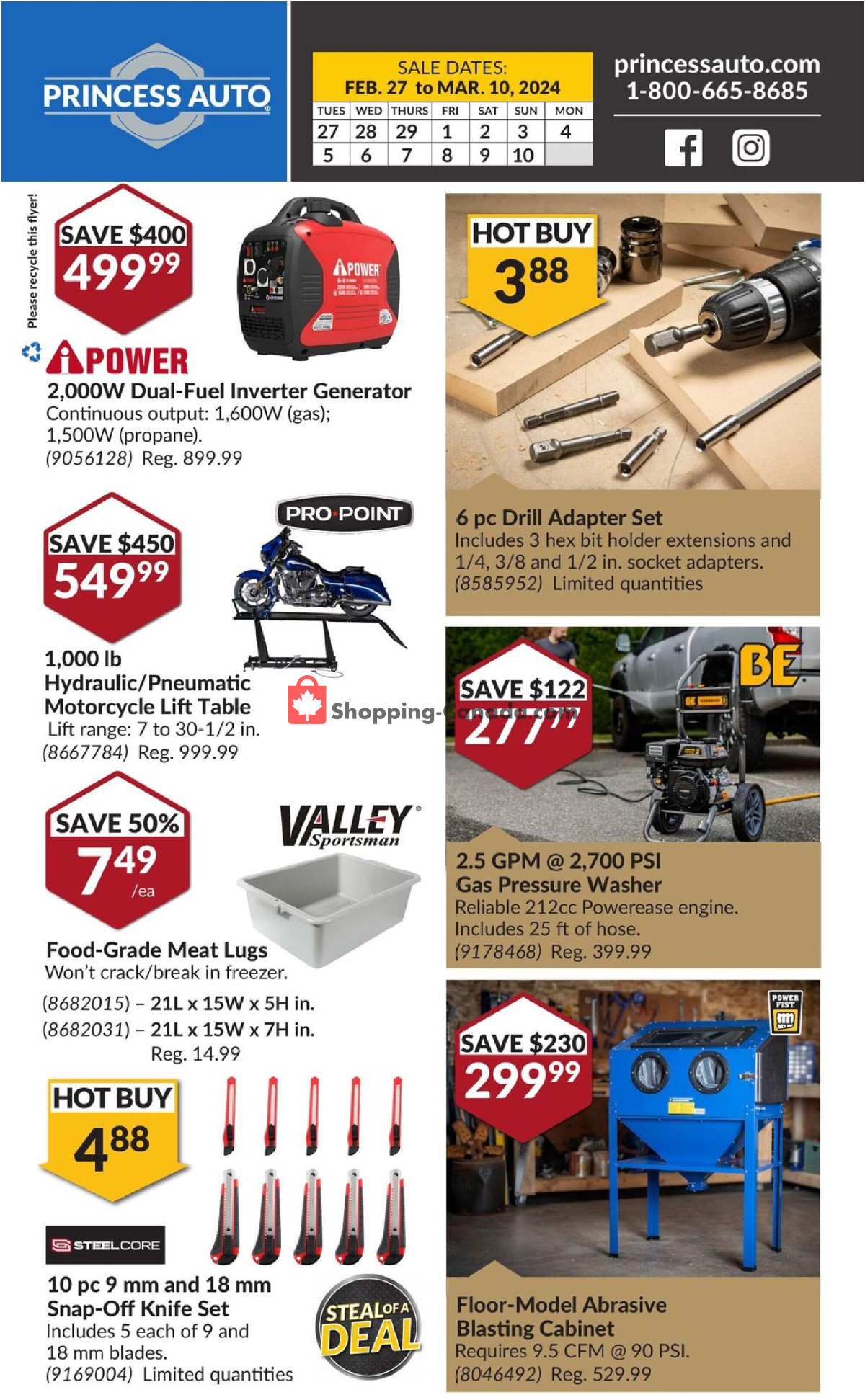 Princess Auto flyer from Tuesday February 27, 2024 to Sunday March 10, 2024 - page 2