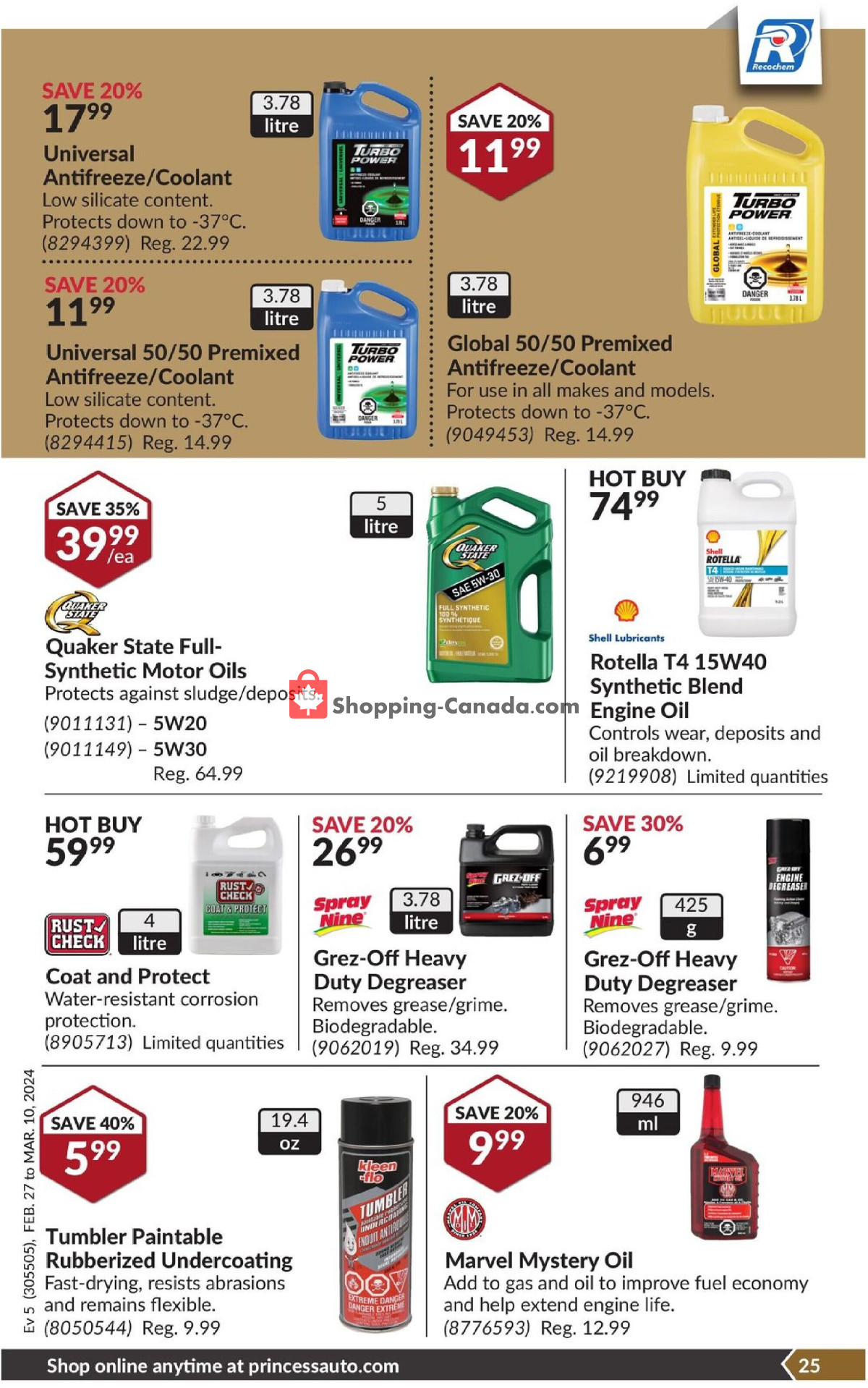 Princess Auto flyer from Tuesday February 27, 2024 to Sunday March 10, 2024 - page 30