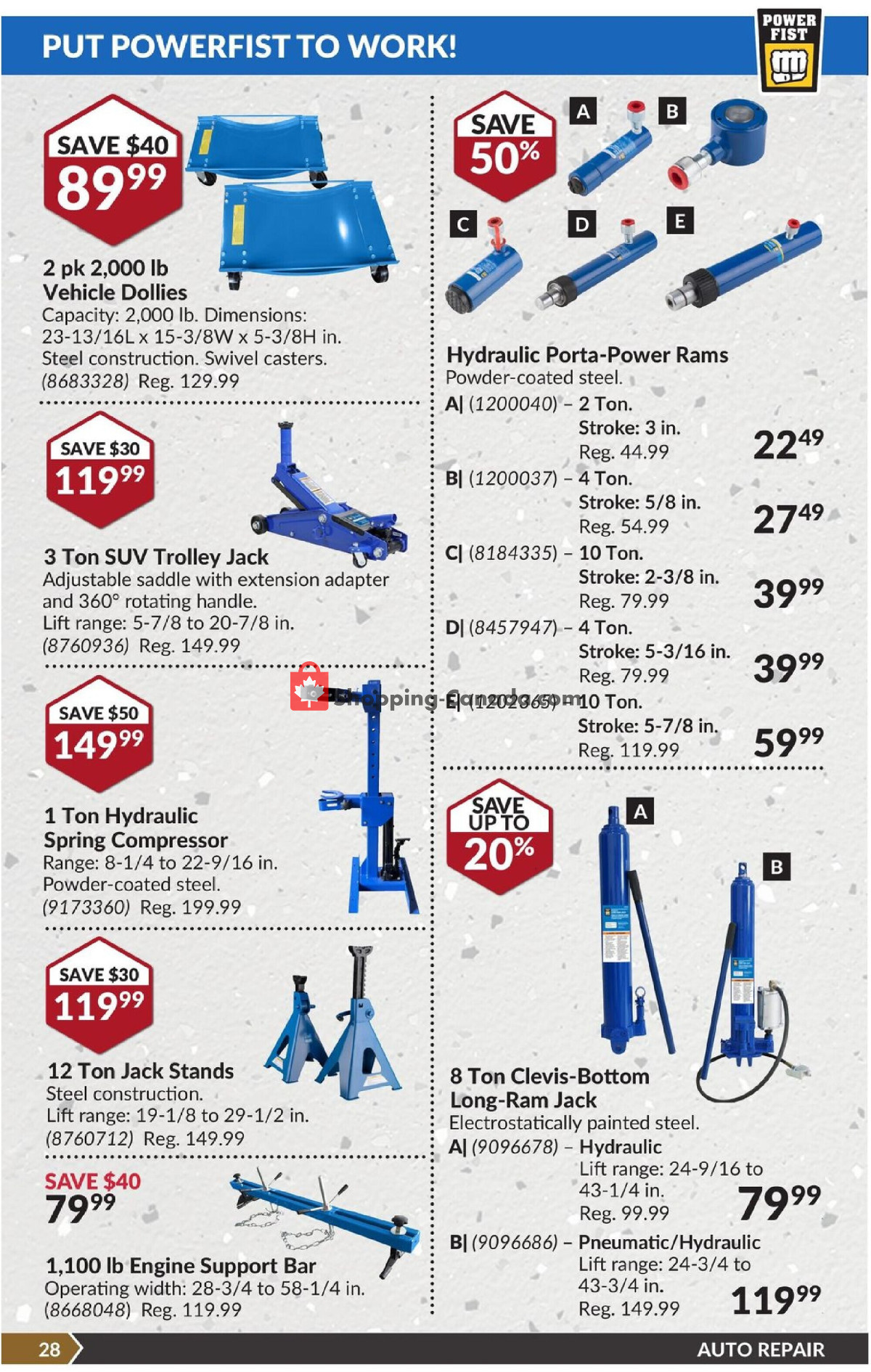 Princess Auto flyer from Tuesday February 27, 2024 to Sunday March 10, 2024 - page 33