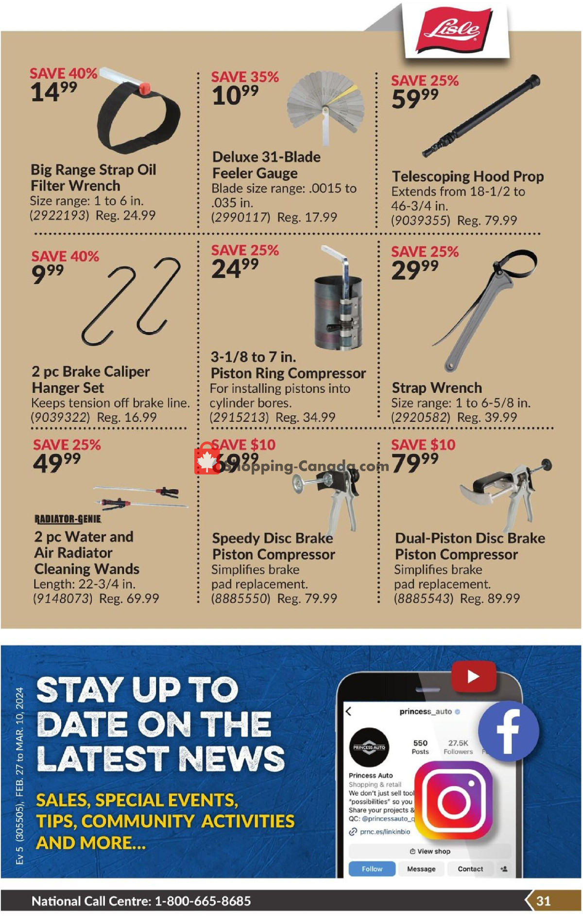 Princess Auto flyer from Tuesday February 27, 2024 to Sunday March 10, 2024 - page 36