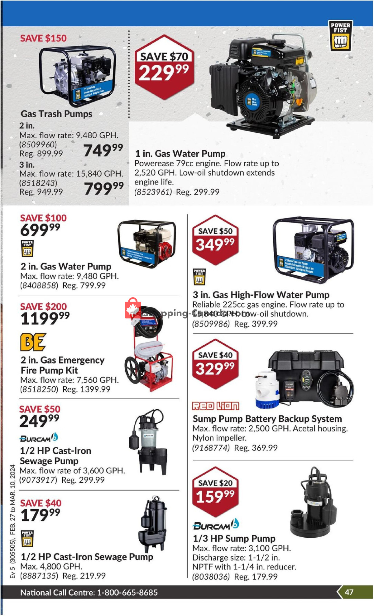 Princess Auto flyer from Tuesday February 27, 2024 to Sunday March 10, 2024 - page 52