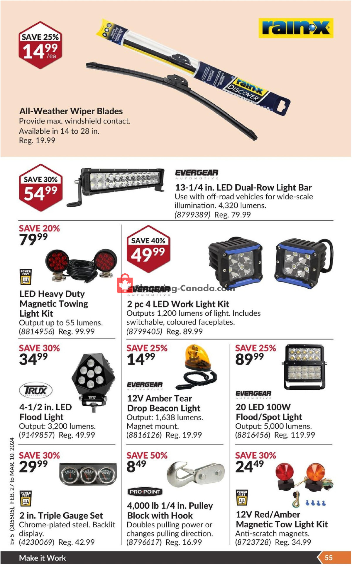 Princess Auto flyer from Tuesday February 27, 2024 to Sunday March 10, 2024 - page 60