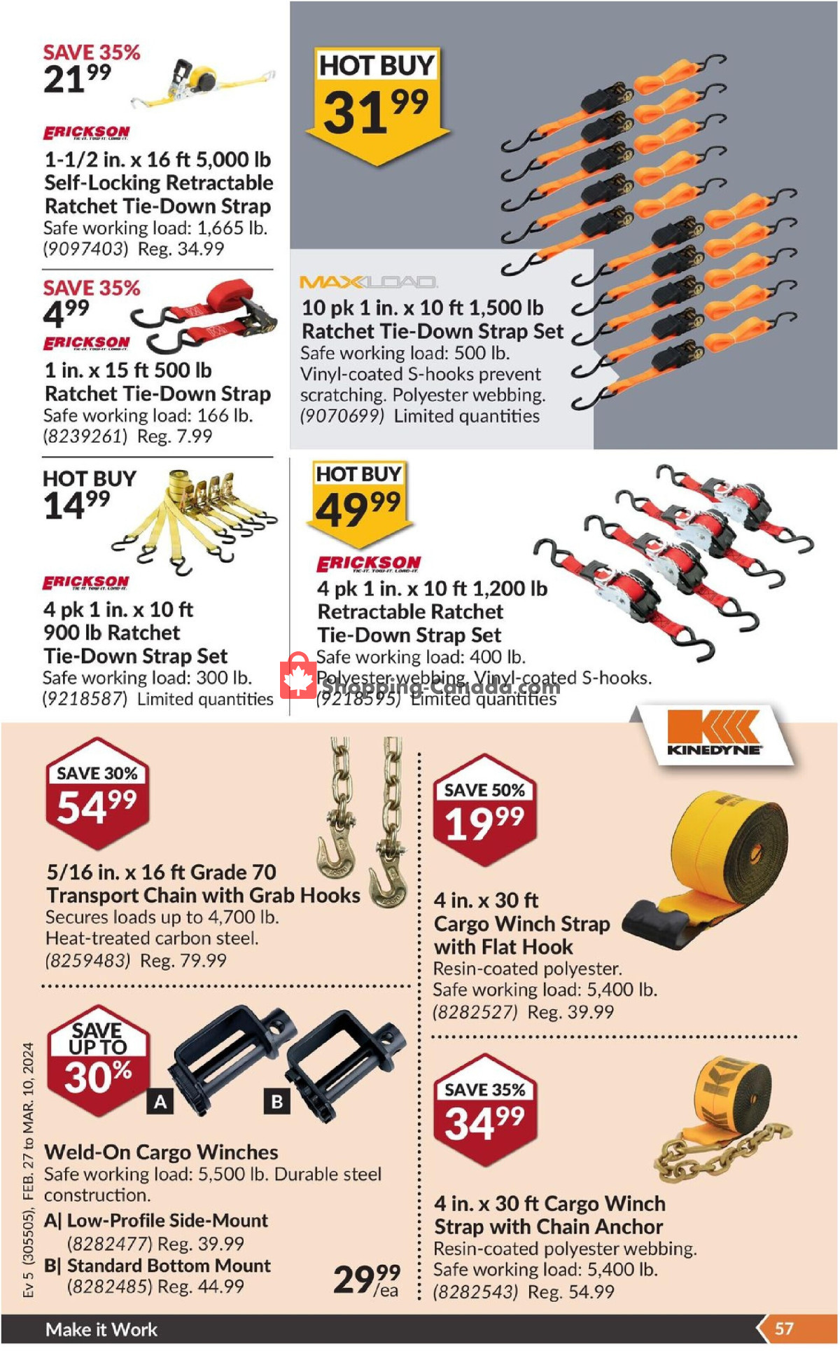 Princess Auto flyer from Tuesday February 27, 2024 to Sunday March 10, 2024 - page 62