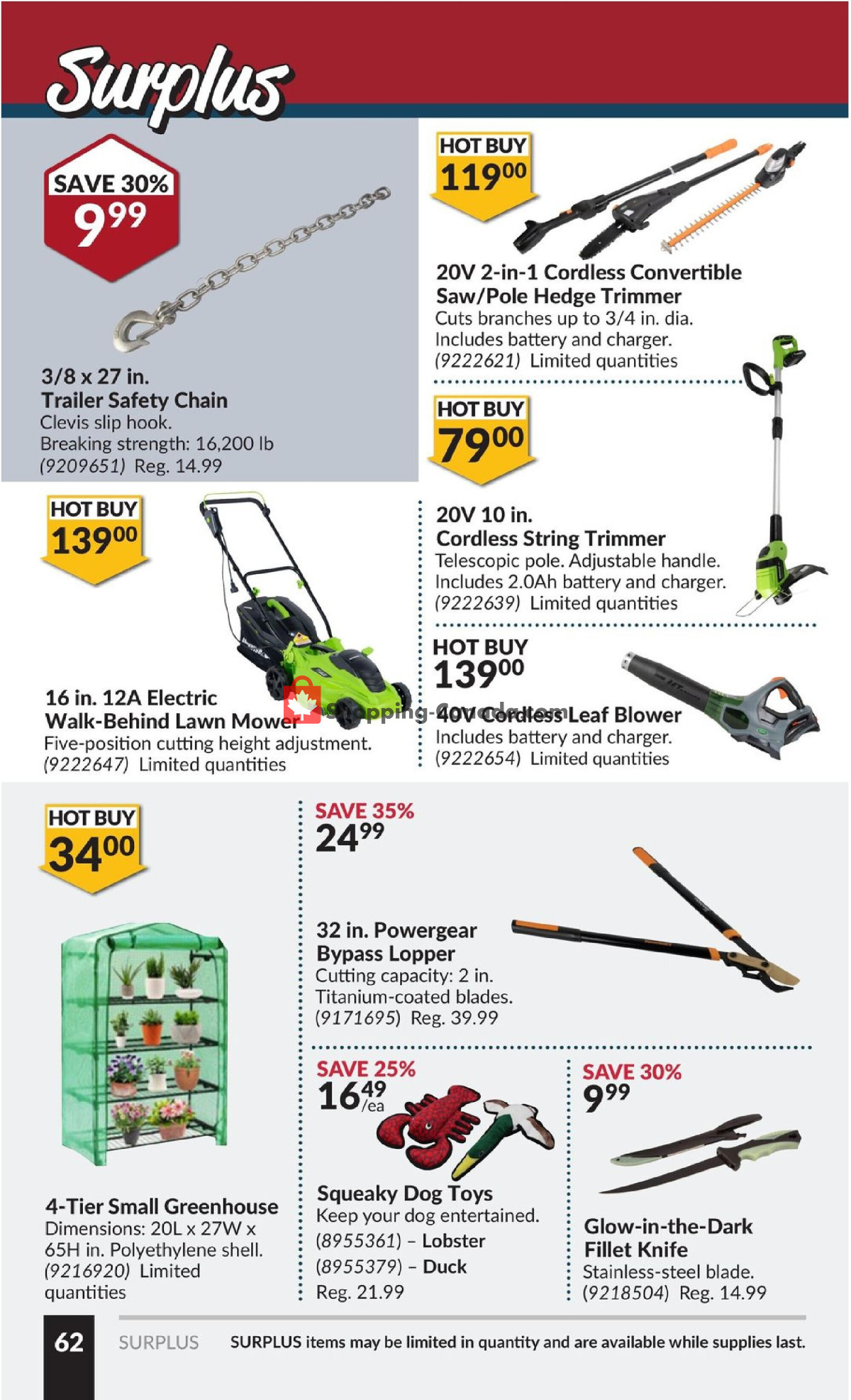 Princess Auto flyer from Tuesday February 27, 2024 to Sunday March 10, 2024 - page 67