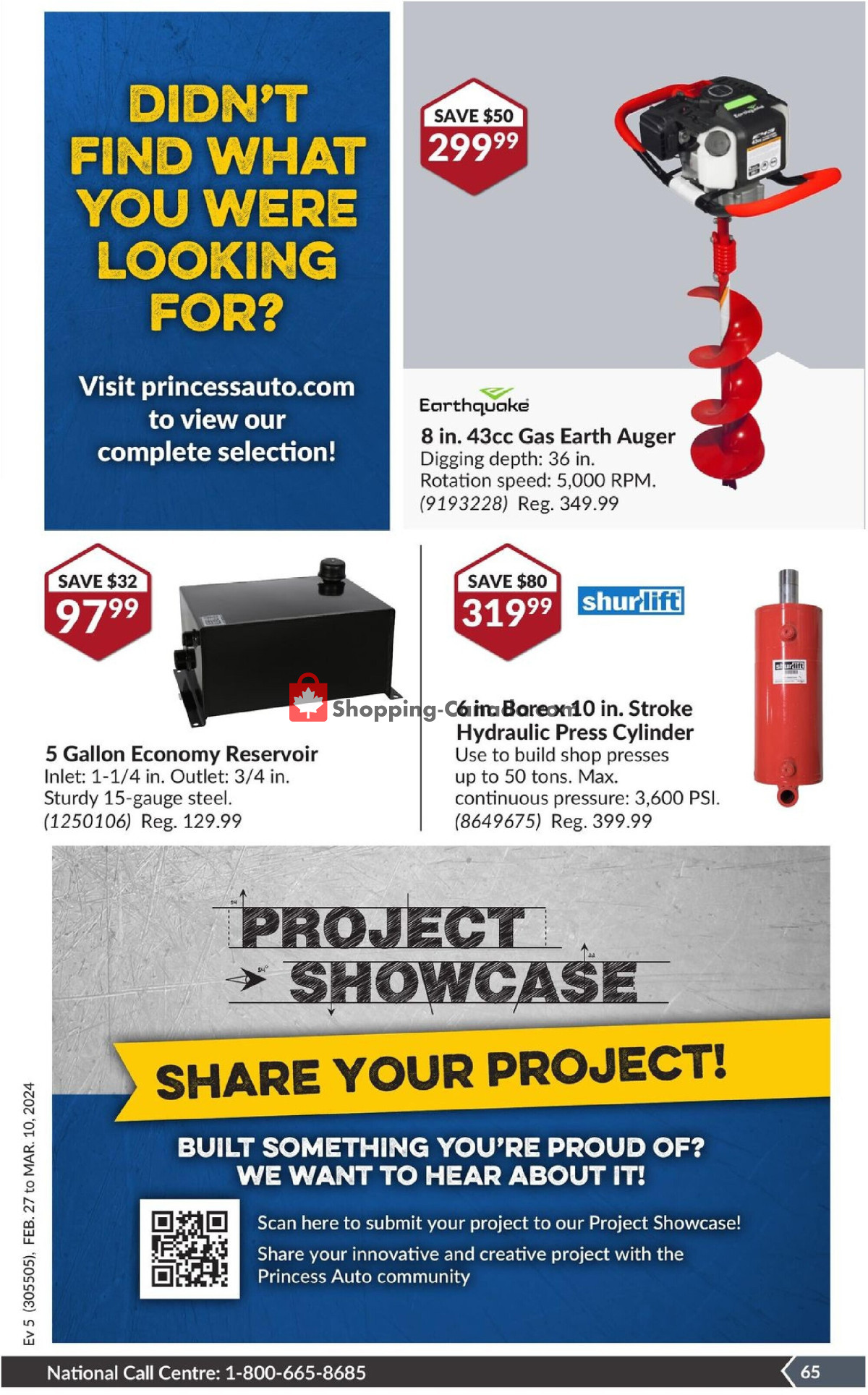 Princess Auto flyer from Tuesday February 27, 2024 to Sunday March 10, 2024 - page 70