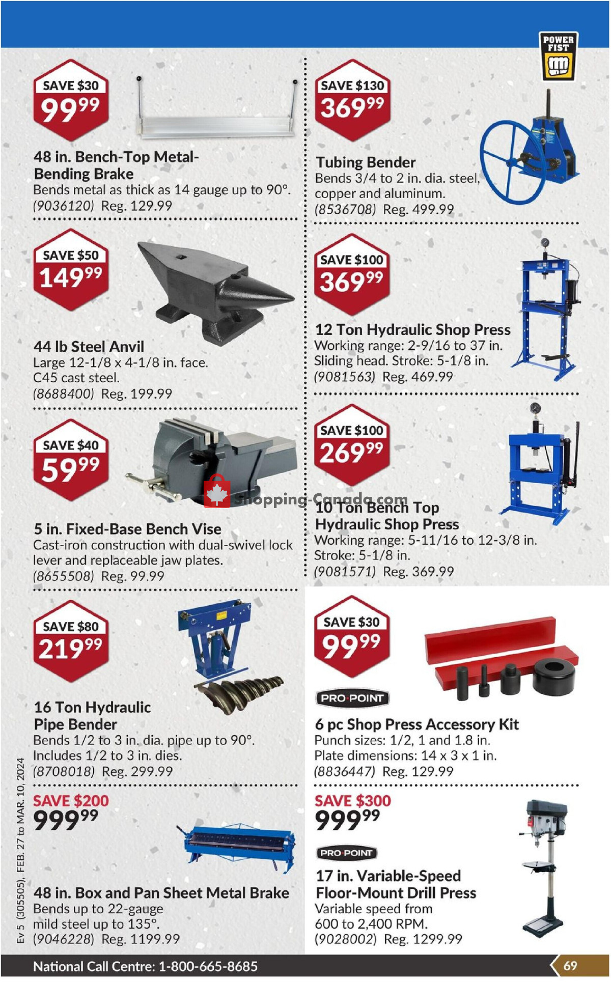 Princess Auto flyer from Tuesday February 27, 2024 to Sunday March 10, 2024 - page 74