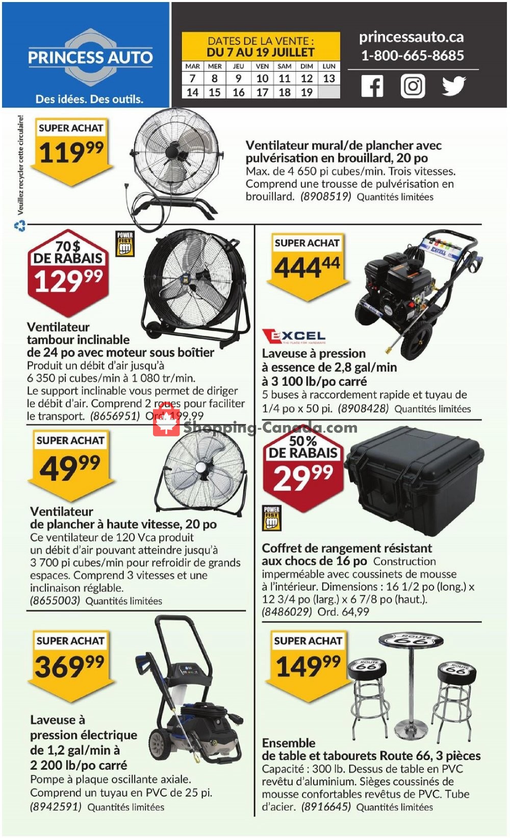 Princess Auto flyer from Tuesday July 7, 2020 to Sunday July 19, 2020 - page 2