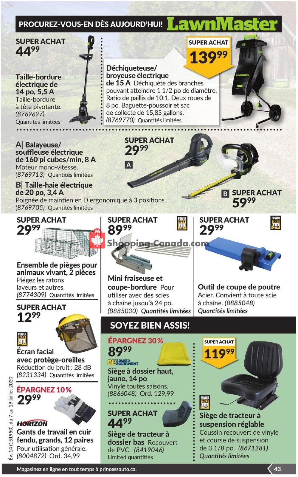 Princess Auto flyer from Tuesday July 7, 2020 to Sunday July 19, 2020 - page 48