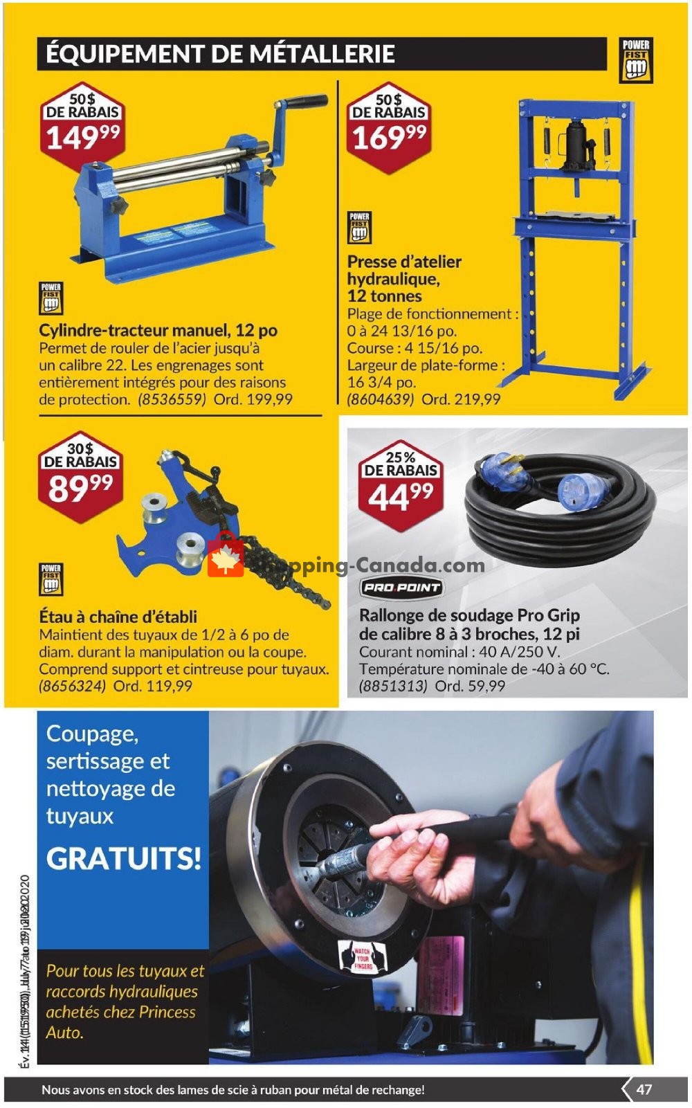 Princess Auto flyer from Tuesday July 7, 2020 to Sunday July 19, 2020 - page 52