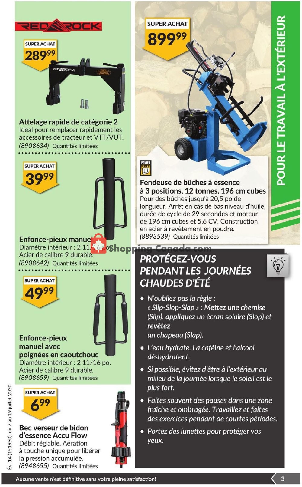 Princess Auto flyer from Tuesday July 7, 2020 to Sunday July 19, 2020 - page 8
