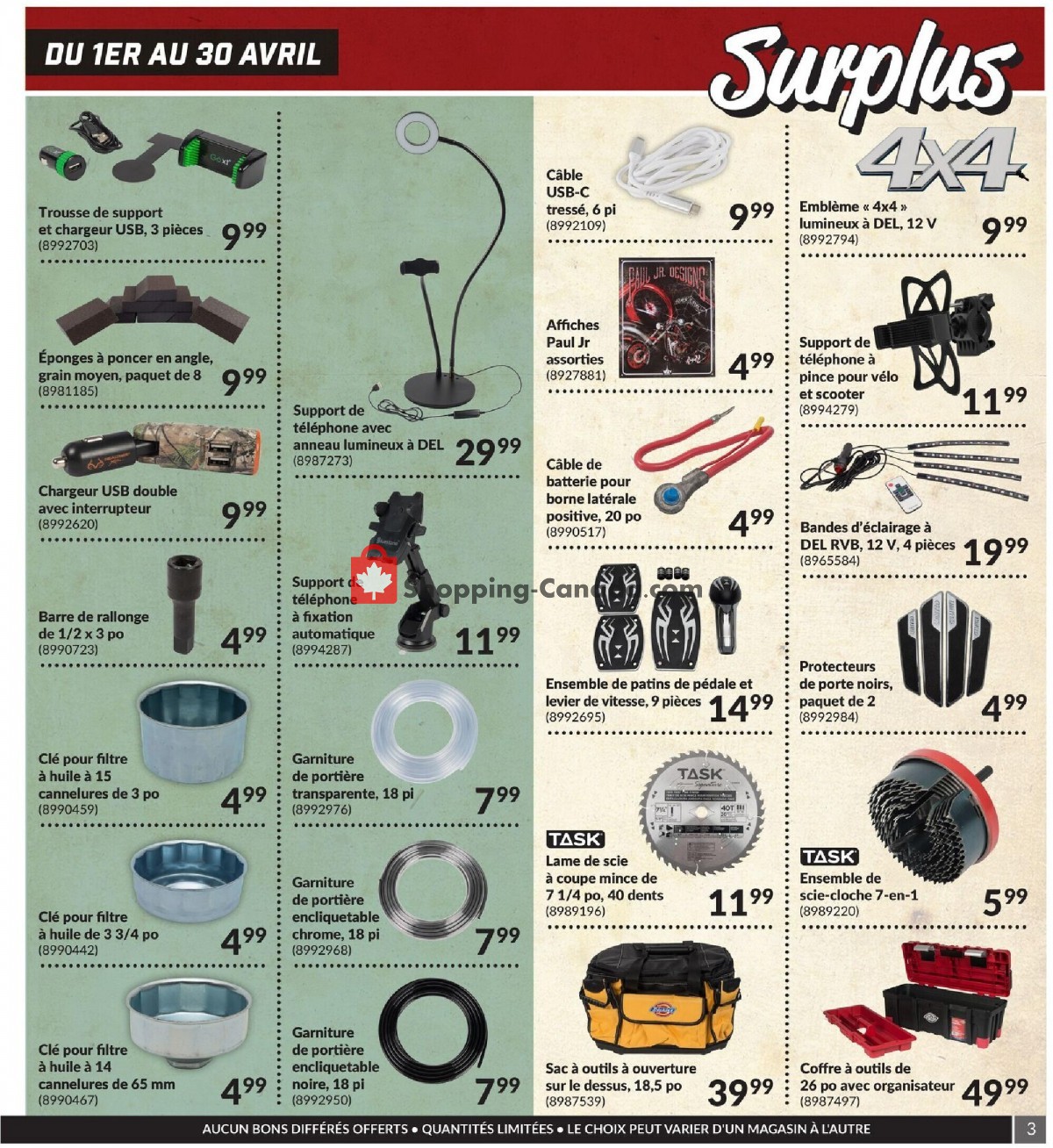 Princess Auto flyer from Thursday April 1, 2021 to Friday April 30, 2021 - page 3