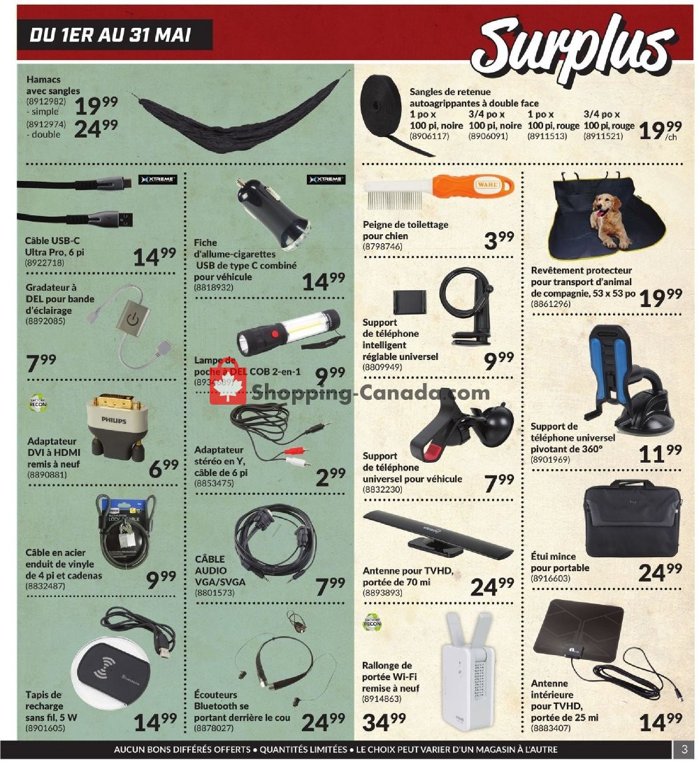 Princess Auto flyer from Friday May 1, 2020 to Sunday May 31, 2020 - page 3