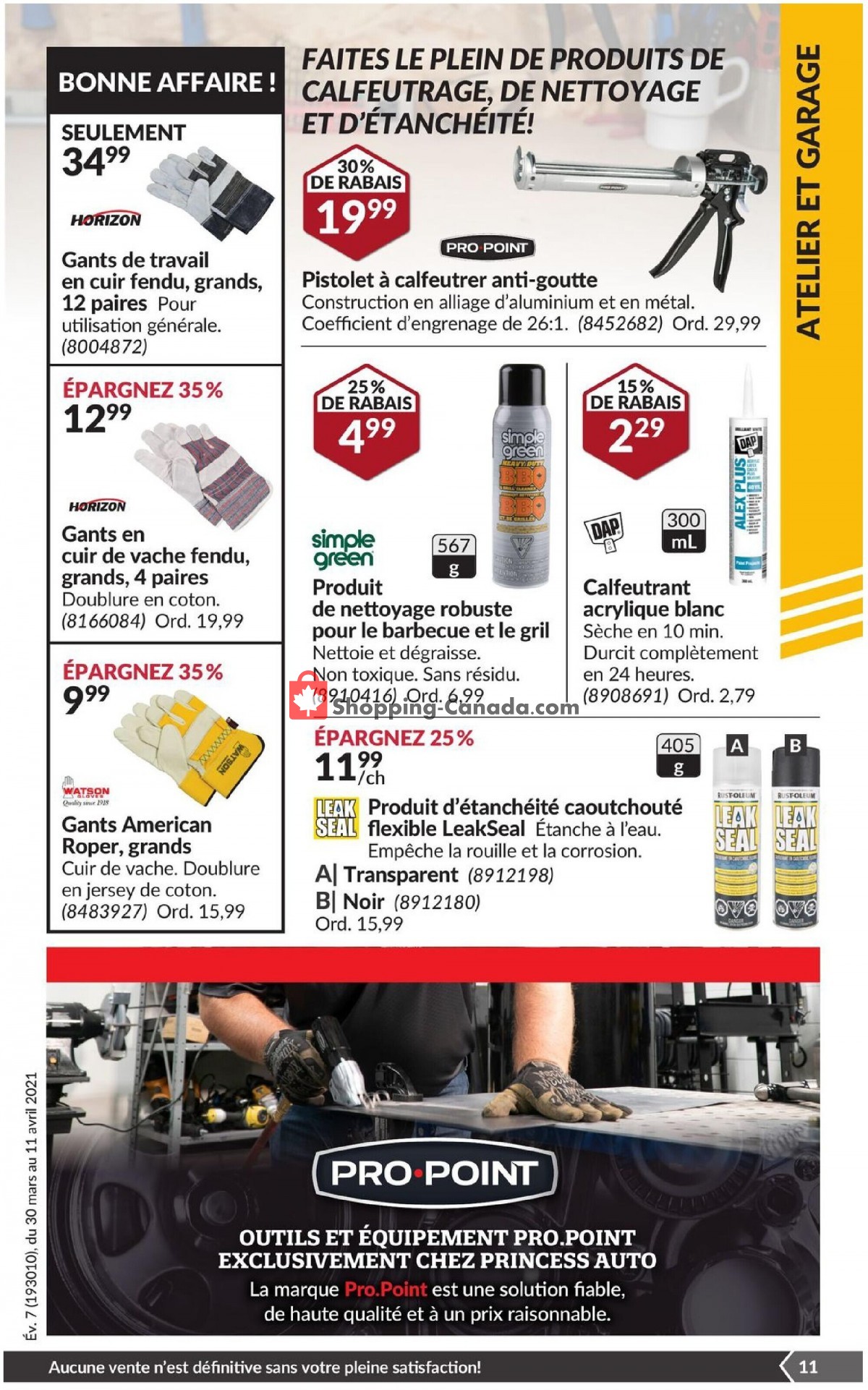 Princess Auto flyer from Tuesday March 30, 2021 to Sunday April 11, 2021 - page 16