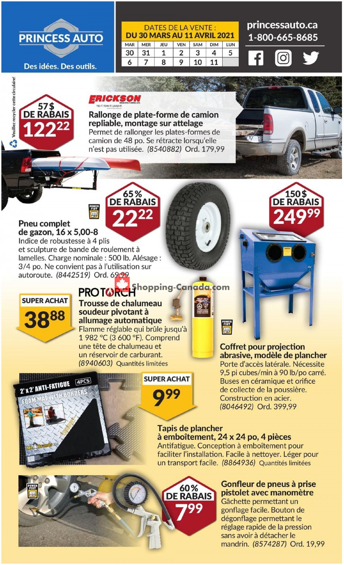 Princess Auto flyer from Tuesday March 30, 2021 to Sunday April 11, 2021 - page 2