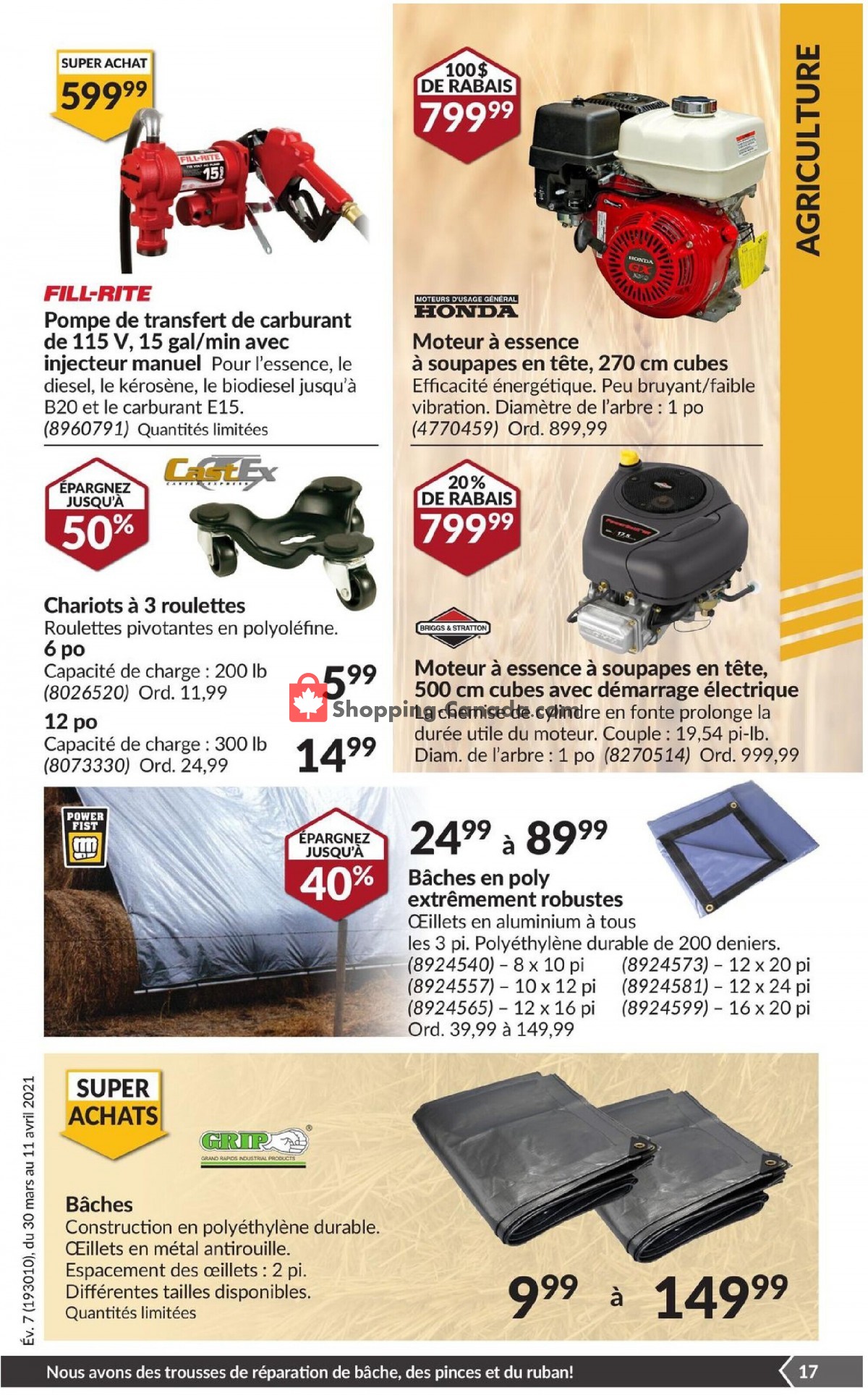 Princess Auto flyer from Tuesday March 30, 2021 to Sunday April 11, 2021 - page 22