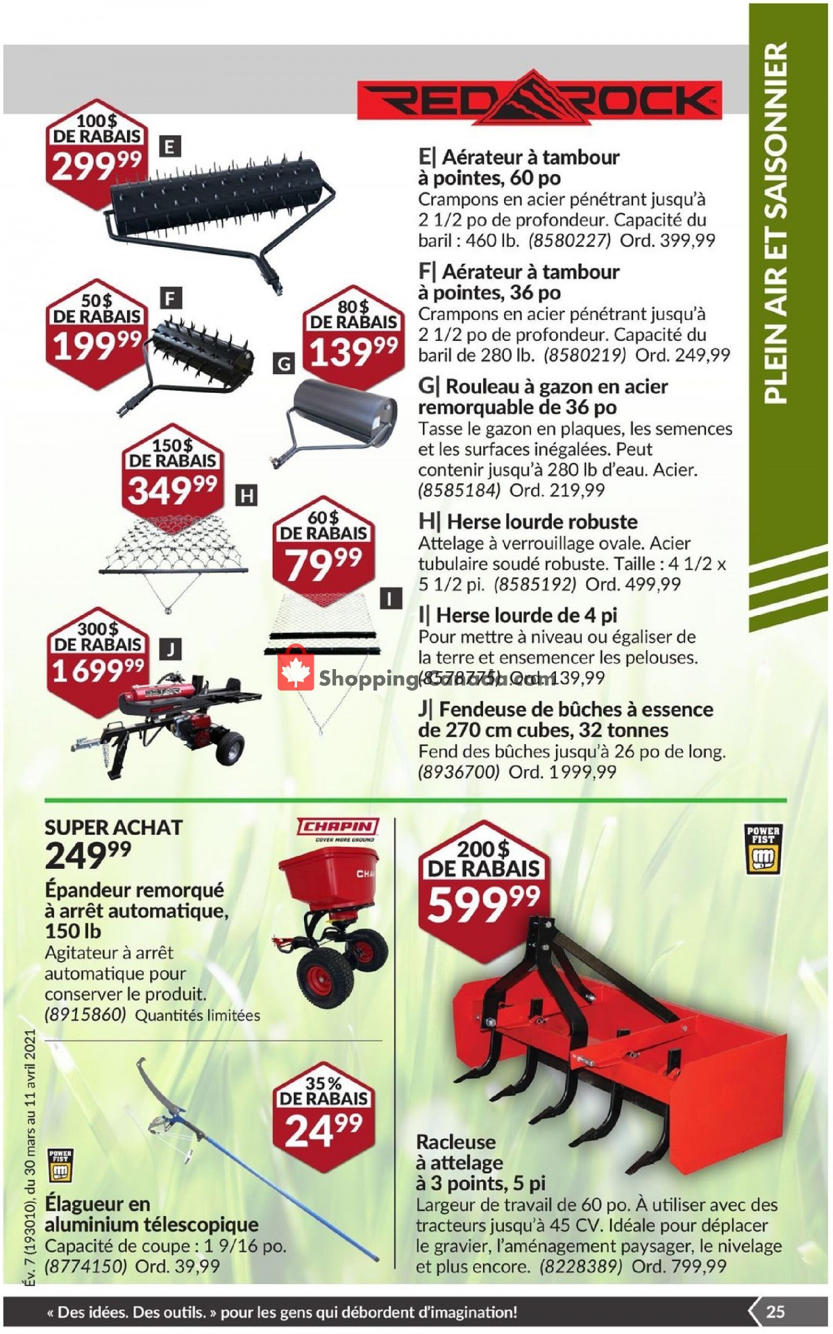 Princess Auto flyer from Tuesday March 30, 2021 to Sunday April 11, 2021 - page 30