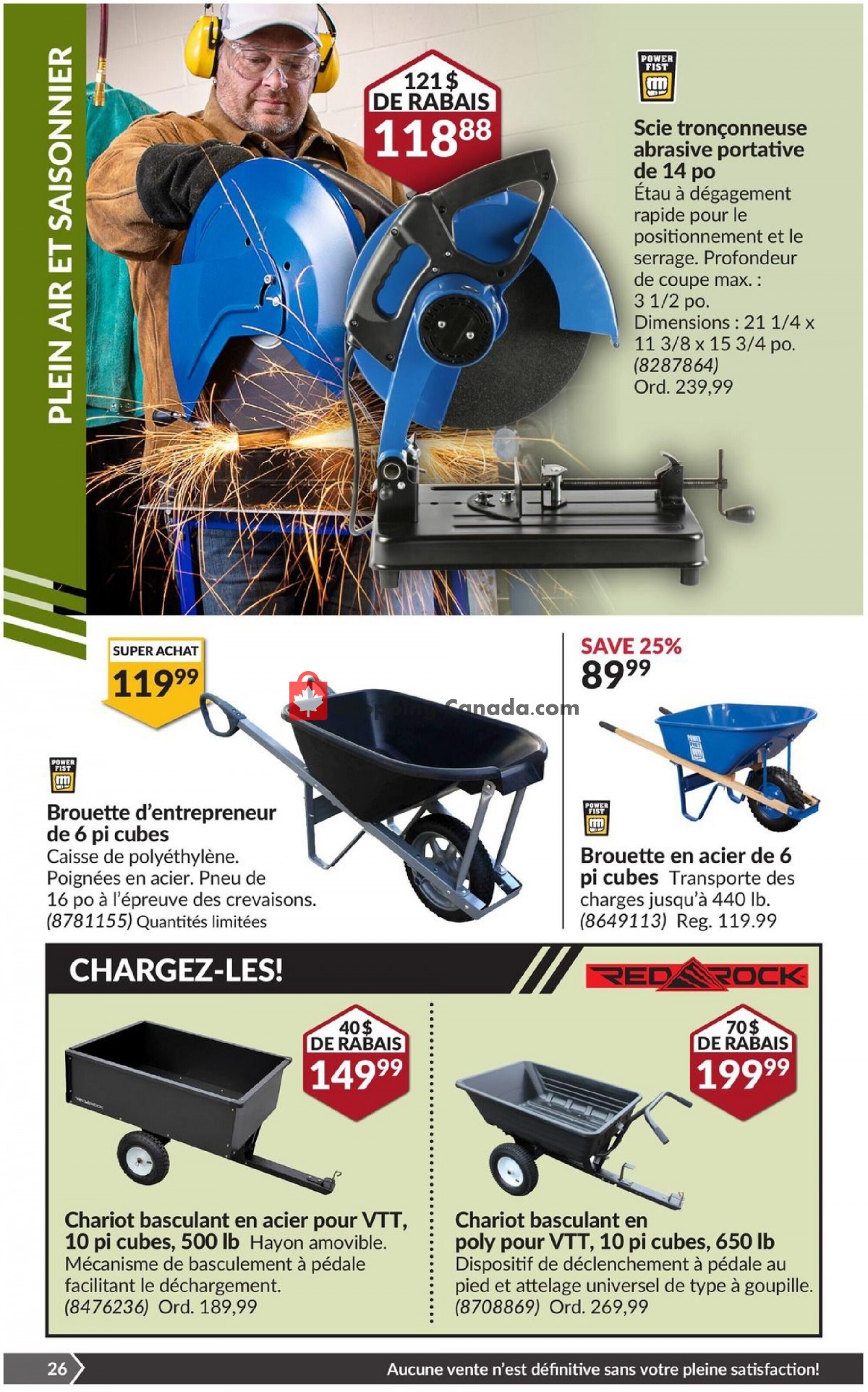 Princess Auto flyer from Tuesday March 30, 2021 to Sunday April 11, 2021 - page 31