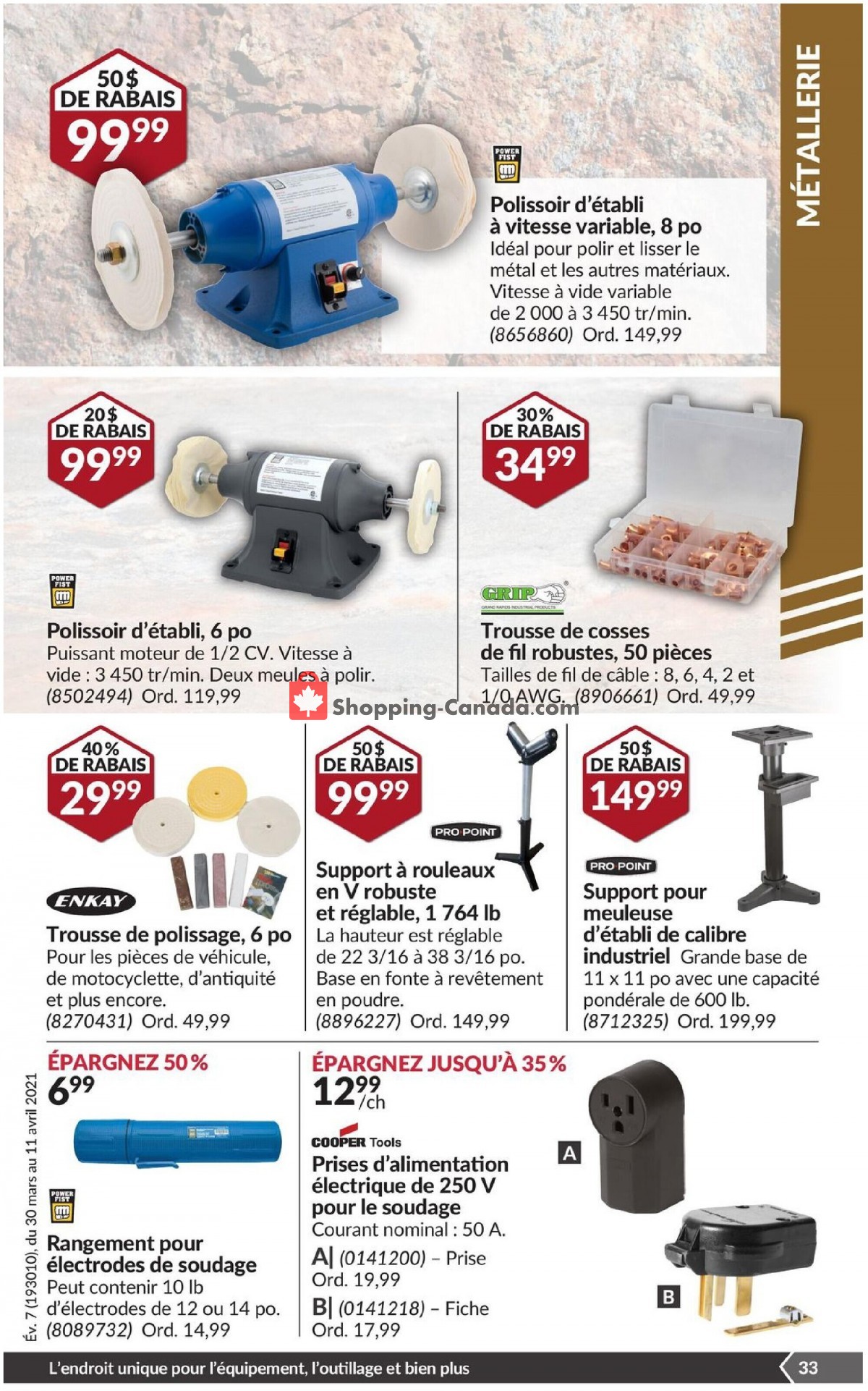 Princess Auto flyer from Tuesday March 30, 2021 to Sunday April 11, 2021 - page 38