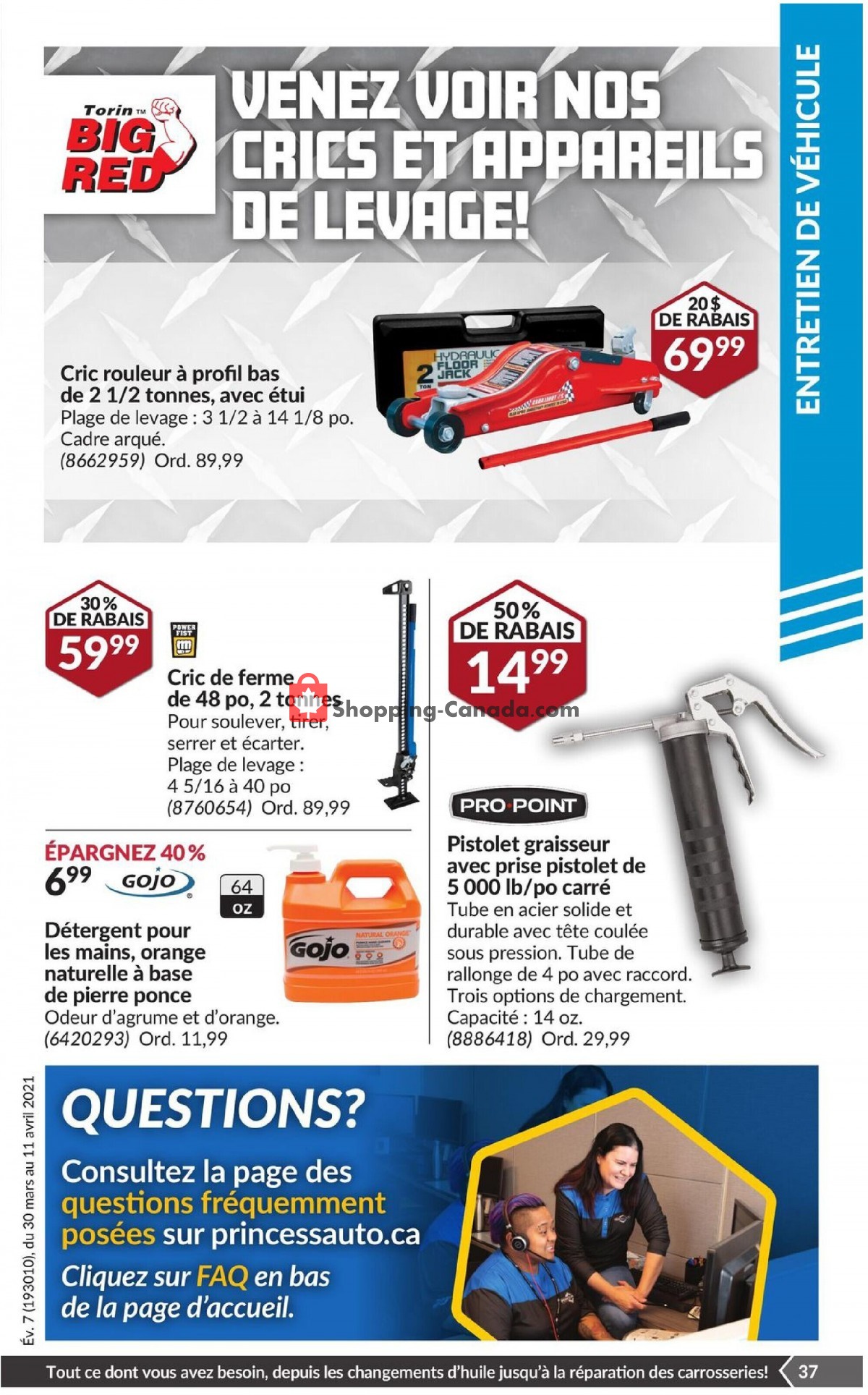 Princess Auto flyer from Tuesday March 30, 2021 to Sunday April 11, 2021 - page 42