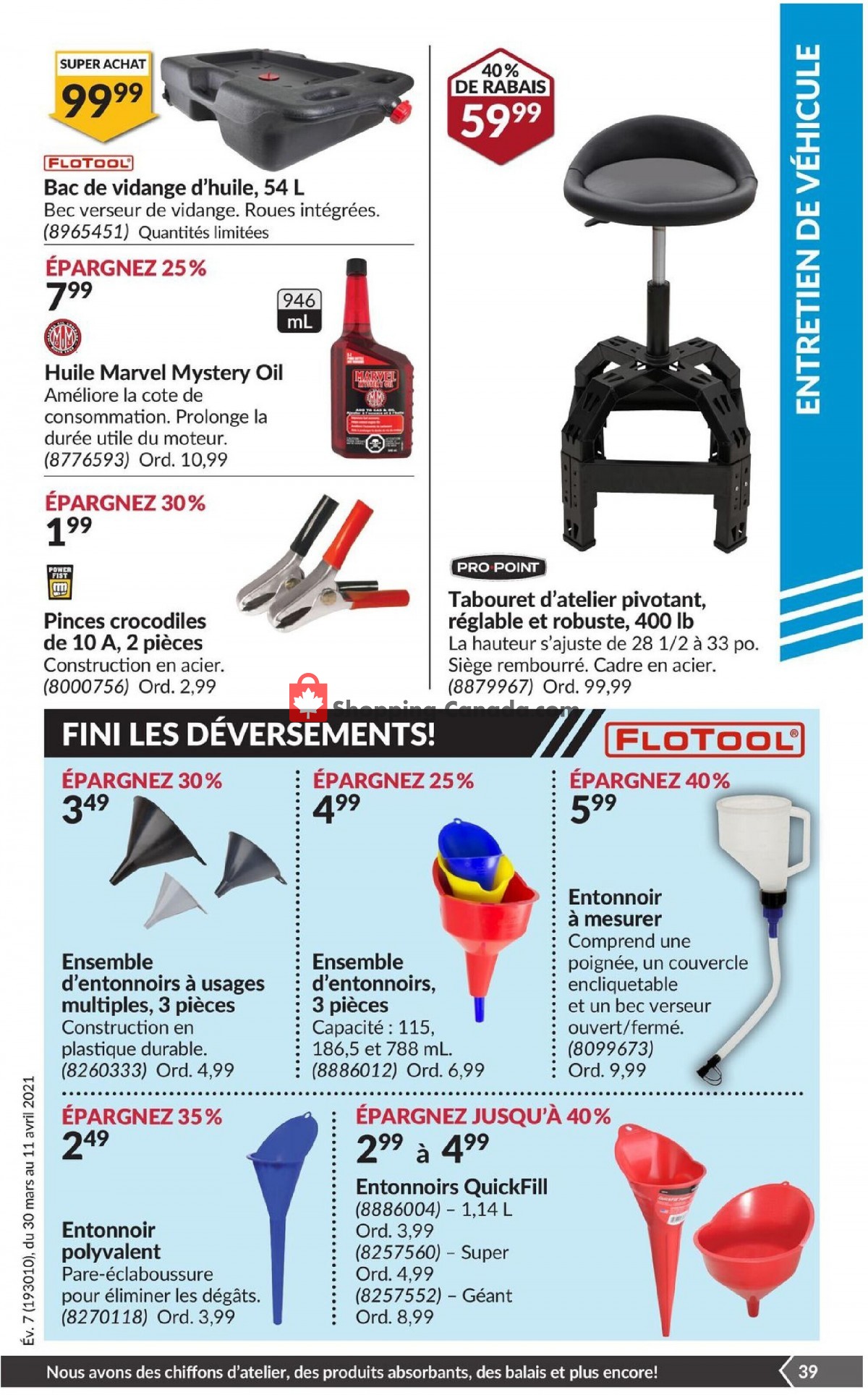 Princess Auto flyer from Tuesday March 30, 2021 to Sunday April 11, 2021 - page 44