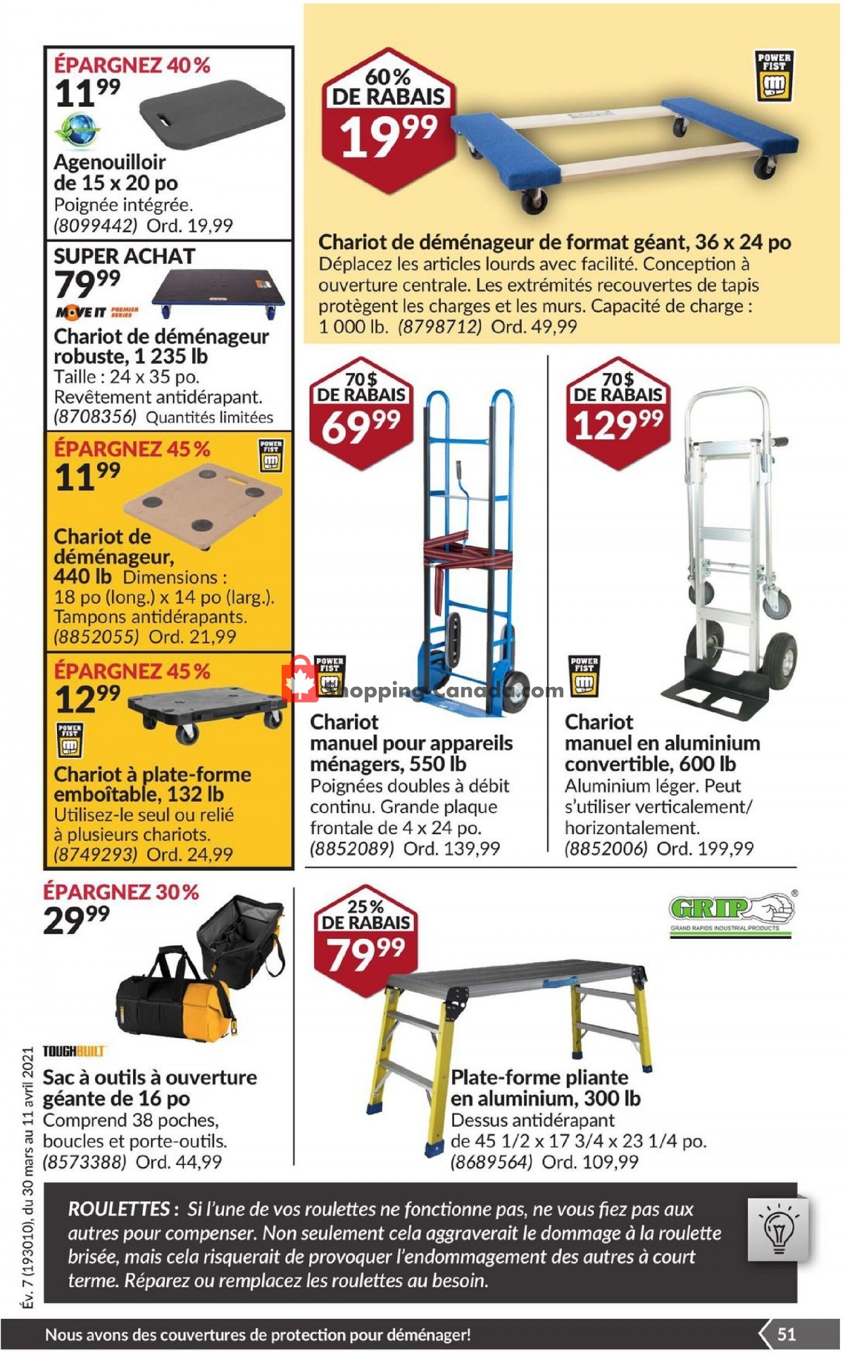 Princess Auto flyer from Tuesday March 30, 2021 to Sunday April 11, 2021 - page 56