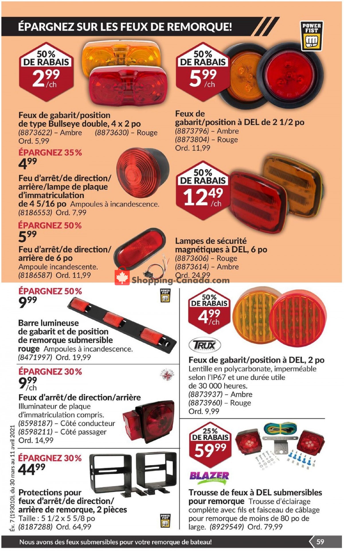 Princess Auto flyer from Tuesday March 30, 2021 to Sunday April 11, 2021 - page 64