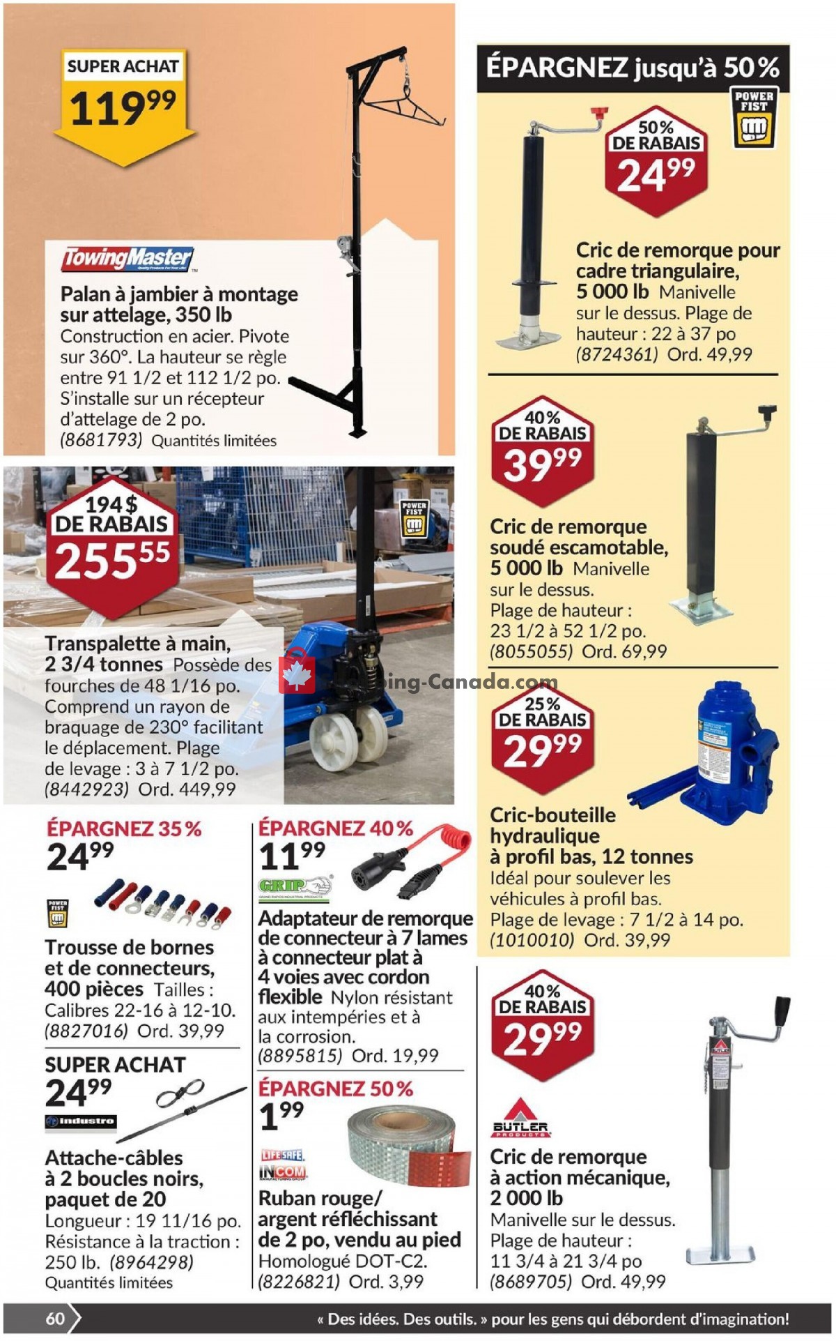 Princess Auto flyer from Tuesday March 30, 2021 to Sunday April 11, 2021 - page 65