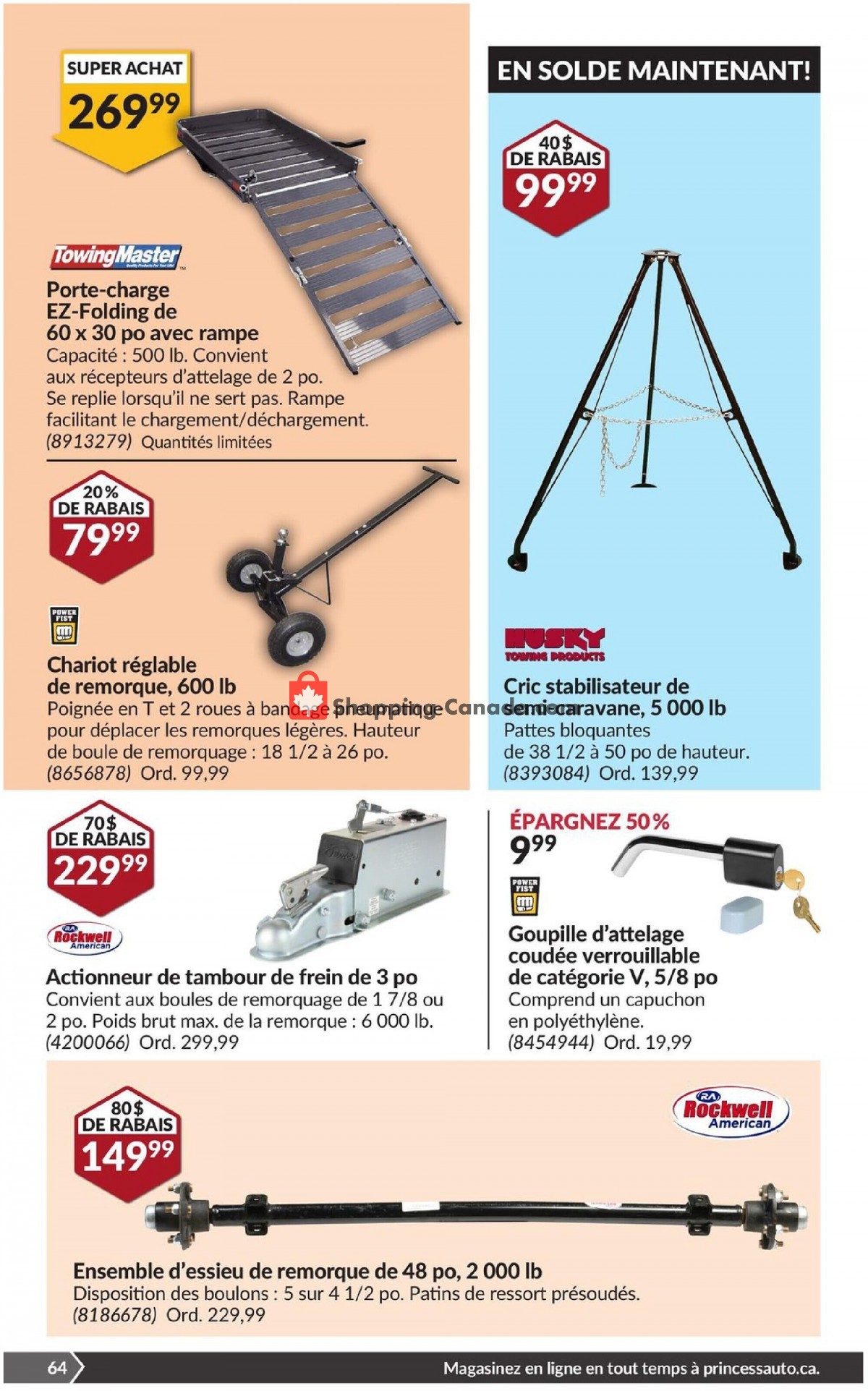 Princess Auto flyer from Tuesday March 30, 2021 to Sunday April 11, 2021 - page 69