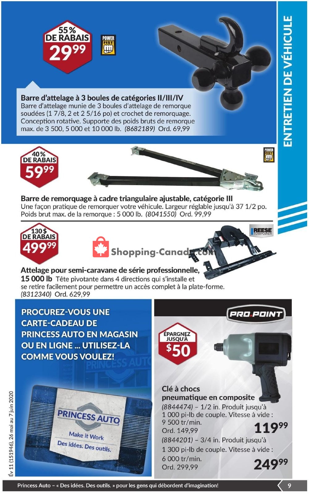 Princess Auto flyer from Sunday April 26, 2020 to Sunday June 7, 2020 - page 16