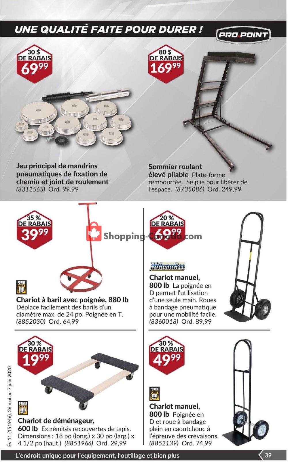 Princess Auto flyer from Sunday April 26, 2020 to Sunday June 7, 2020 - page 47