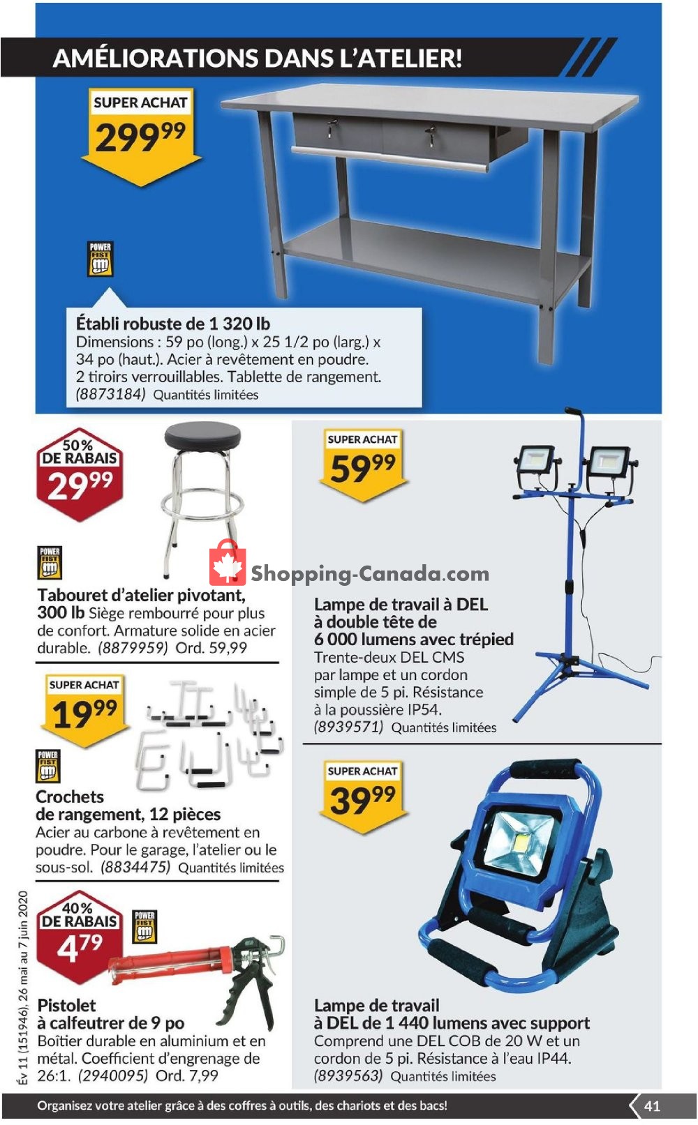 Princess Auto flyer from Sunday April 26, 2020 to Sunday June 7, 2020 - page 49