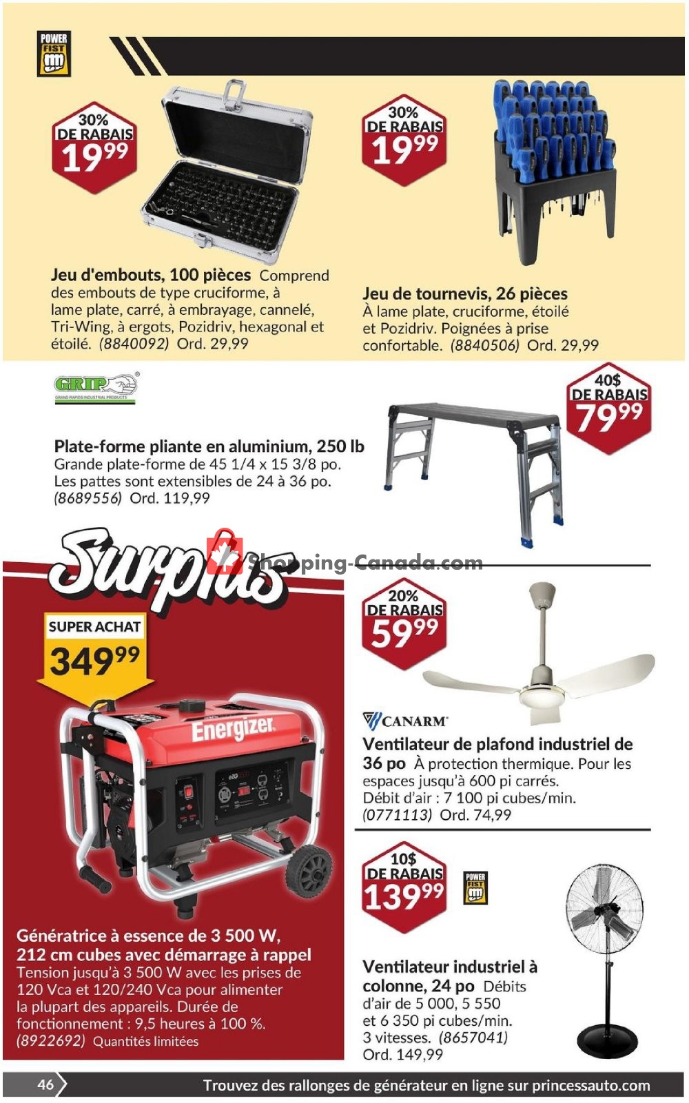 Princess Auto flyer from Sunday April 26, 2020 to Sunday June 7, 2020 - page 54