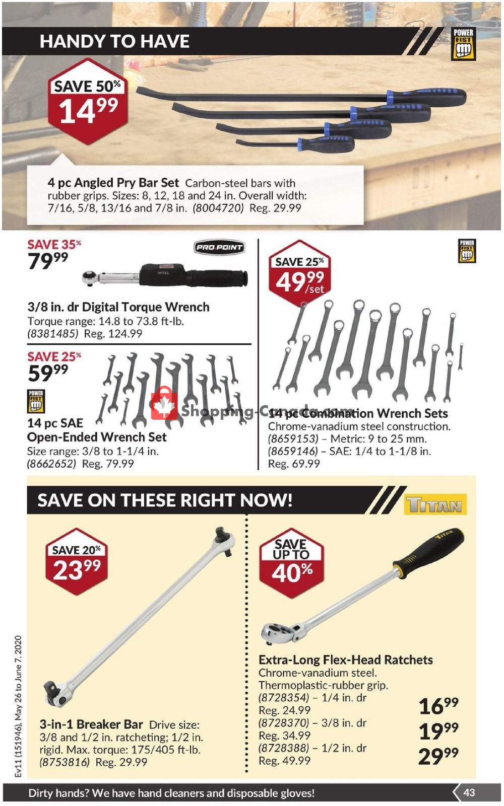 Princess Auto flyer from Tuesday May 26, 2020 to Sunday June 7, 2020 - page 51