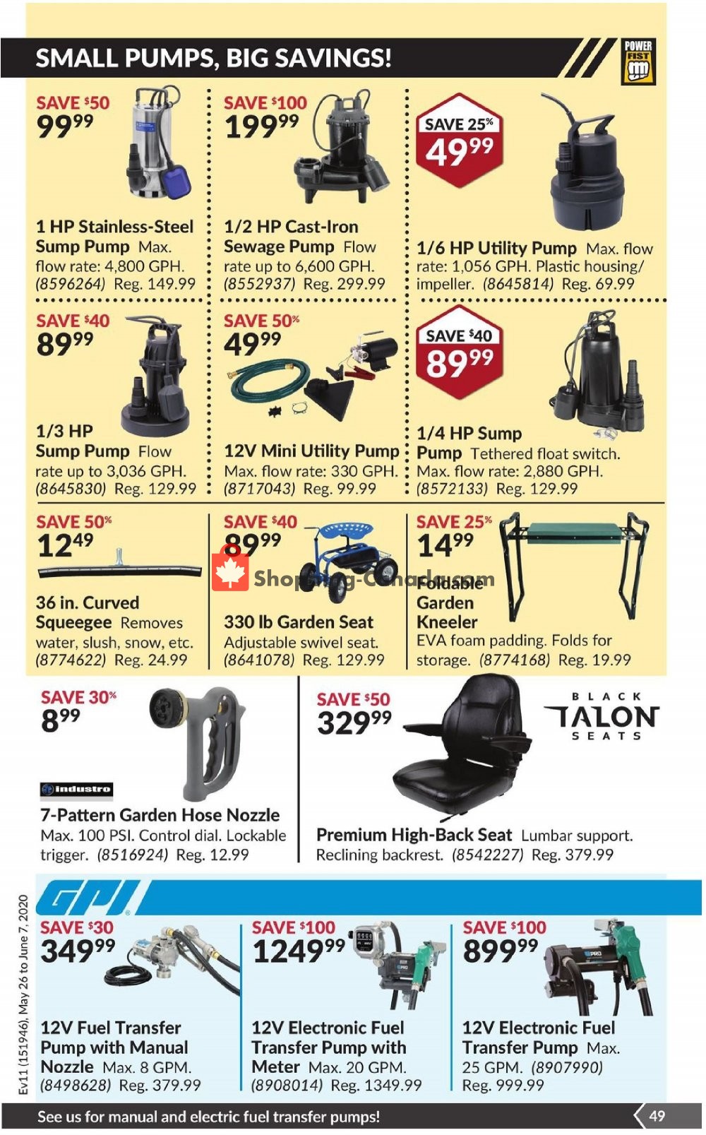 Princess Auto flyer from Tuesday May 26, 2020 to Sunday June 7, 2020 - page 57