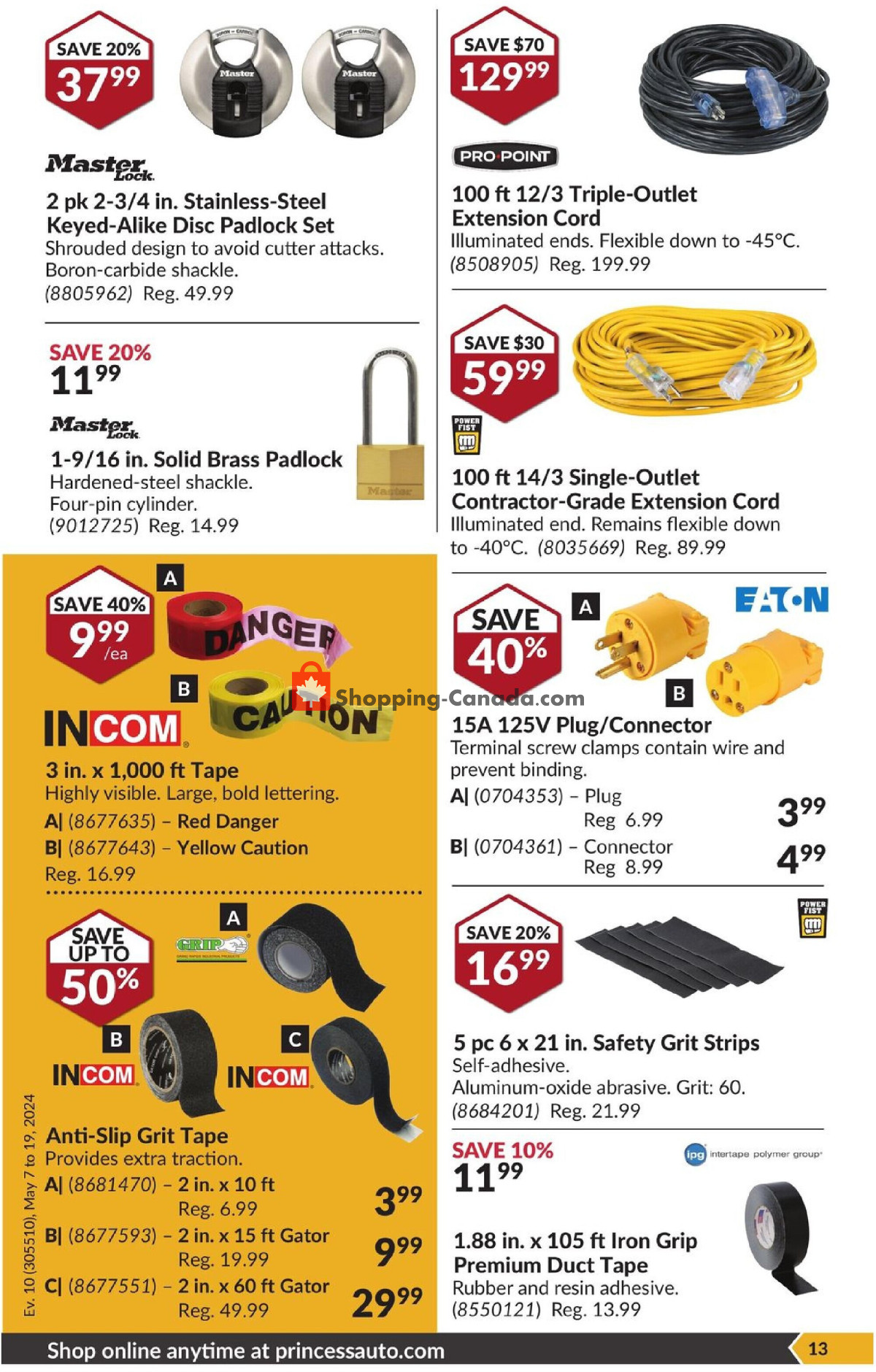 Princess Auto flyer from Tuesday May 7, 2024 to Sunday May 19, 2024 - page 18