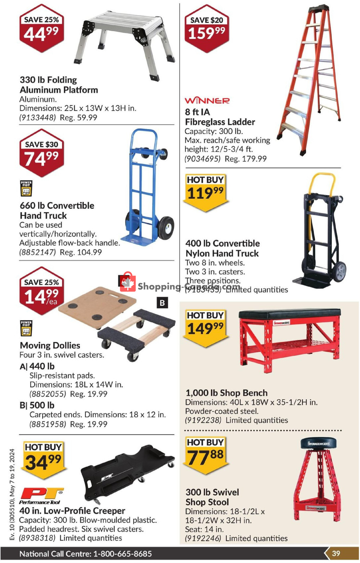 Princess Auto flyer from Tuesday May 7, 2024 to Sunday May 19, 2024 - page 44