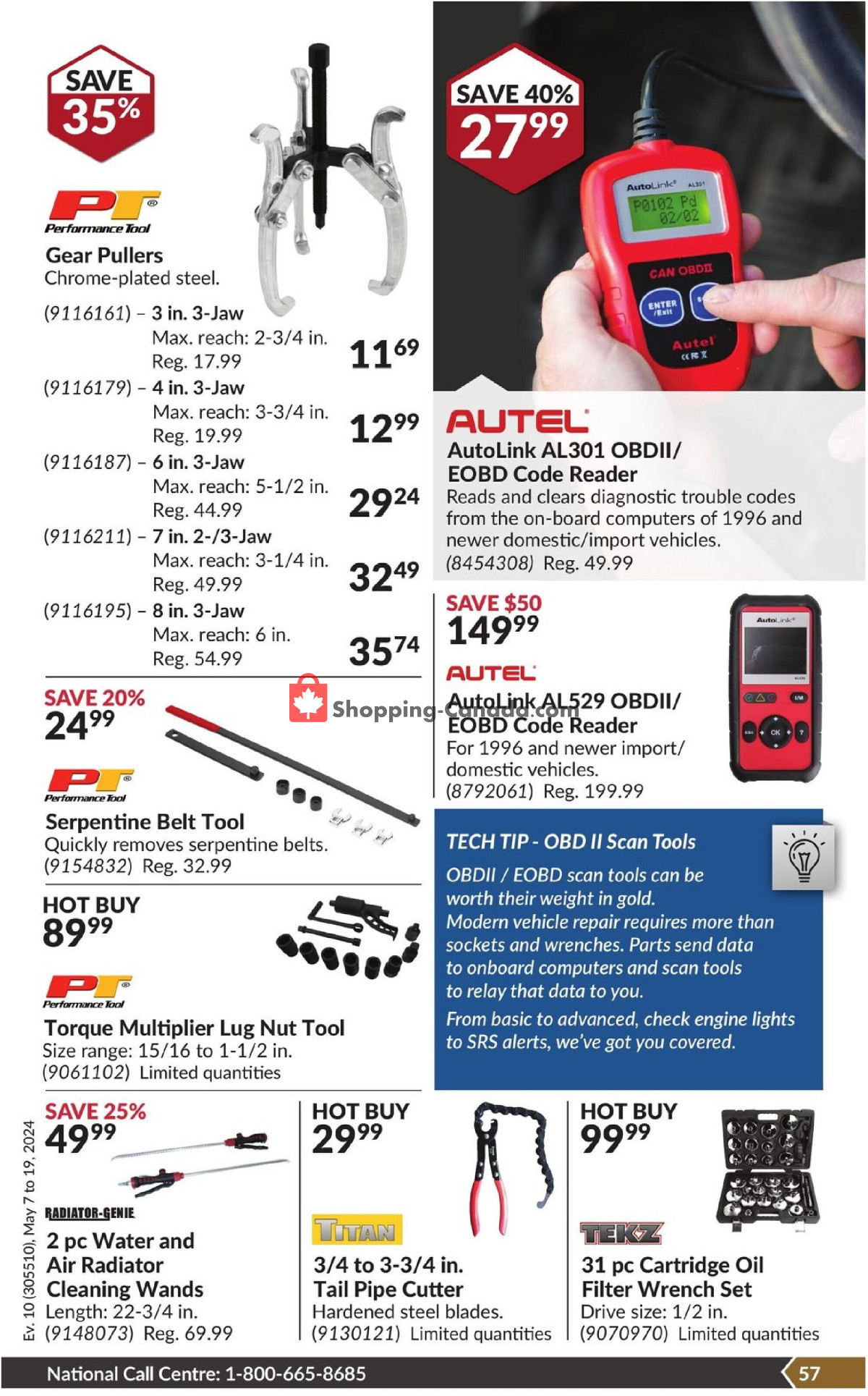 Princess Auto flyer from Tuesday May 7, 2024 to Sunday May 19, 2024 - page 62