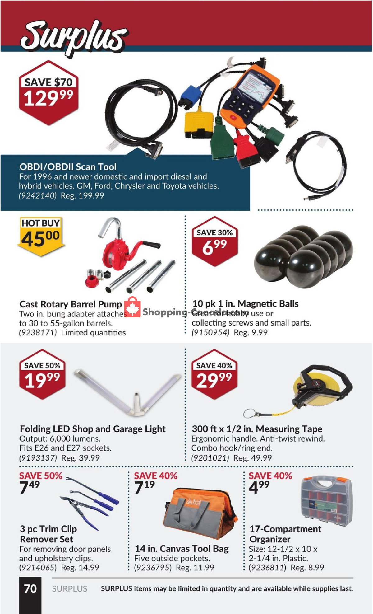 Princess Auto flyer from Tuesday May 7, 2024 to Sunday May 19, 2024 - page 75