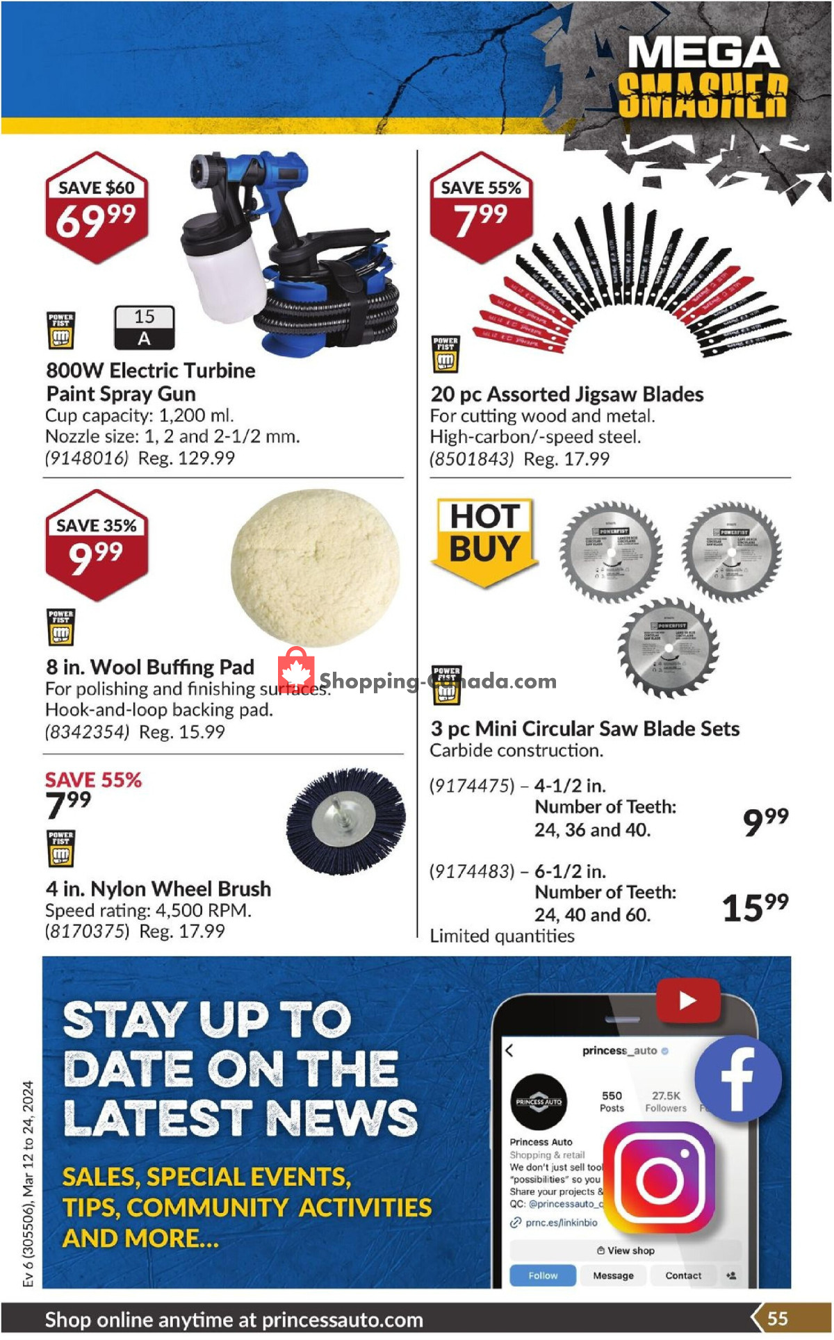 Princess Auto flyer from Tuesday March 12, 2024 to Sunday March 24, 2024 - page 61