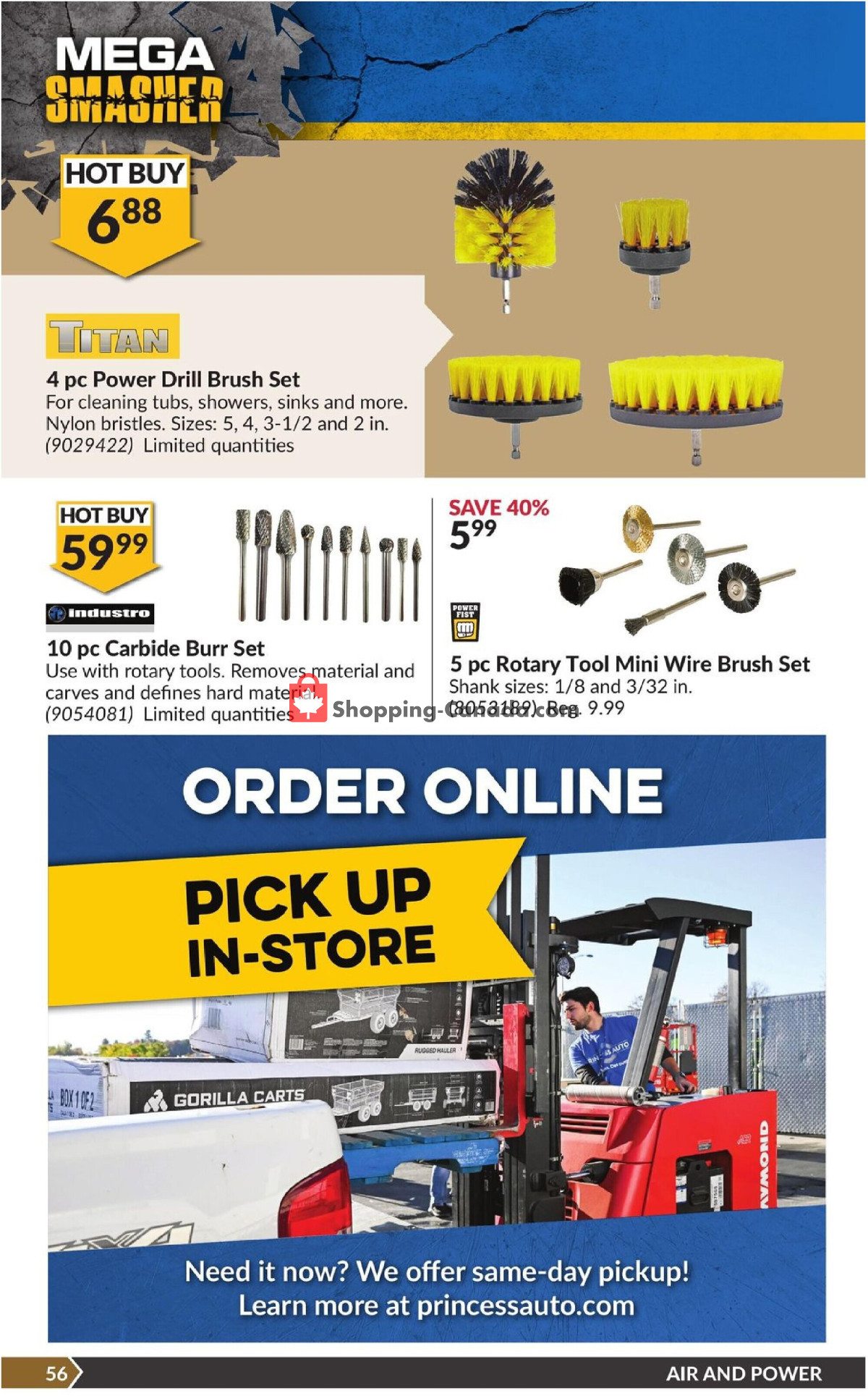 Princess Auto flyer from Tuesday March 12, 2024 to Sunday March 24, 2024 - page 62