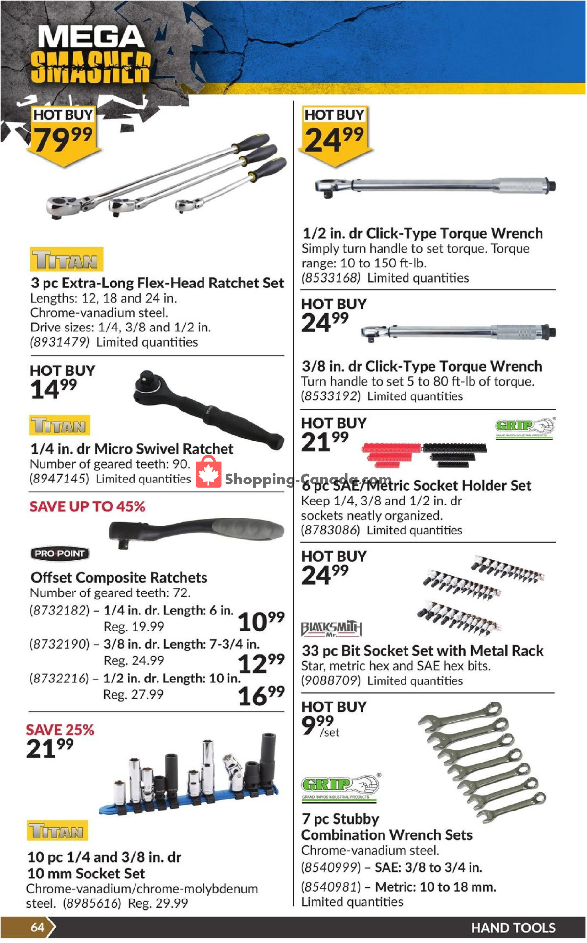 Princess Auto flyer from Tuesday March 12, 2024 to Sunday March 24, 2024 - page 70