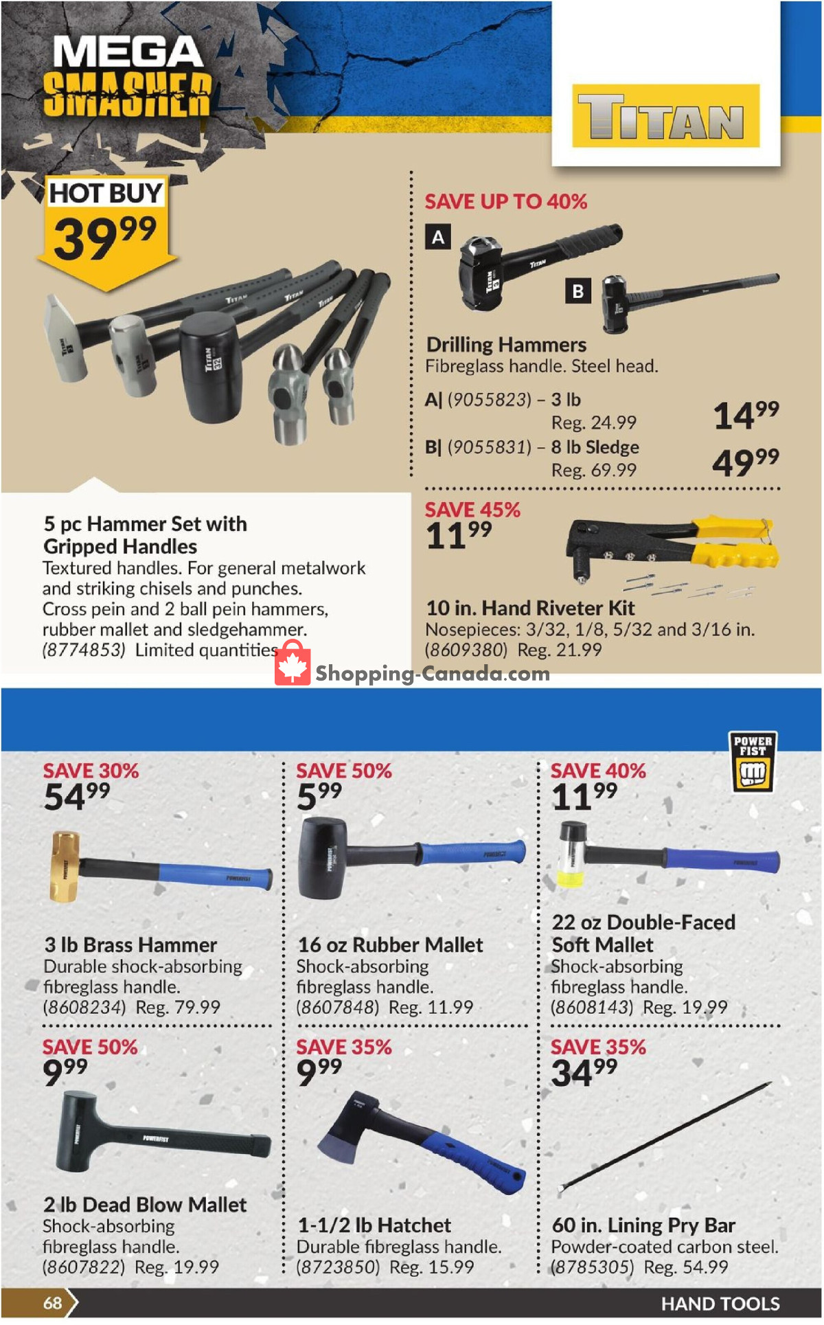 Princess Auto flyer from Tuesday March 12, 2024 to Sunday March 24, 2024 - page 74