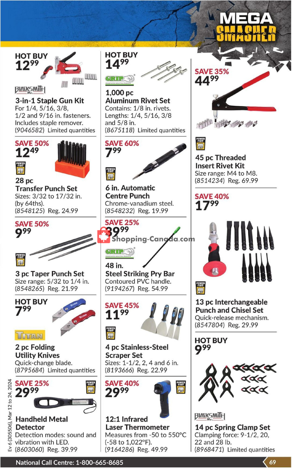 Princess Auto flyer from Tuesday March 12, 2024 to Sunday March 24, 2024 - page 75