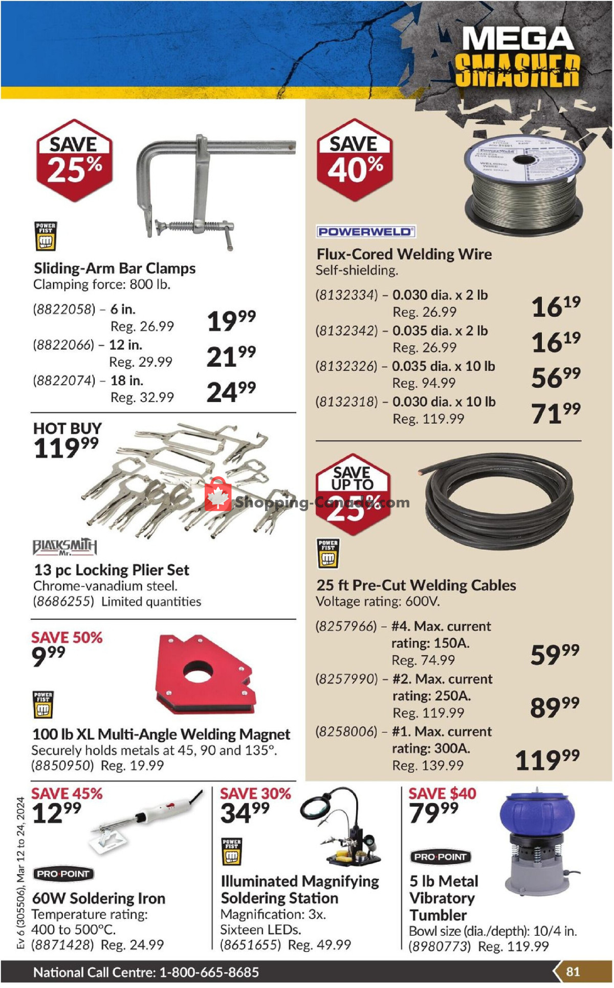 Princess Auto flyer from Tuesday March 12, 2024 to Sunday March 24, 2024 - page 87