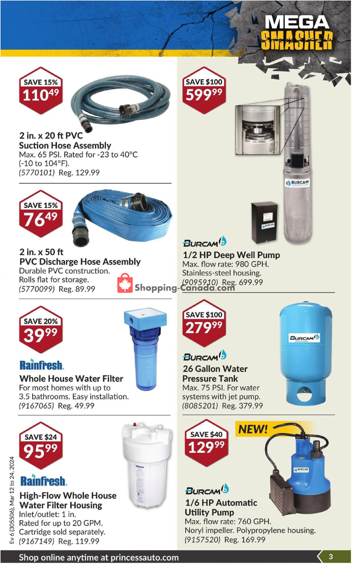 Princess Auto flyer from Tuesday March 12, 2024 to Sunday March 24, 2024 - page 9