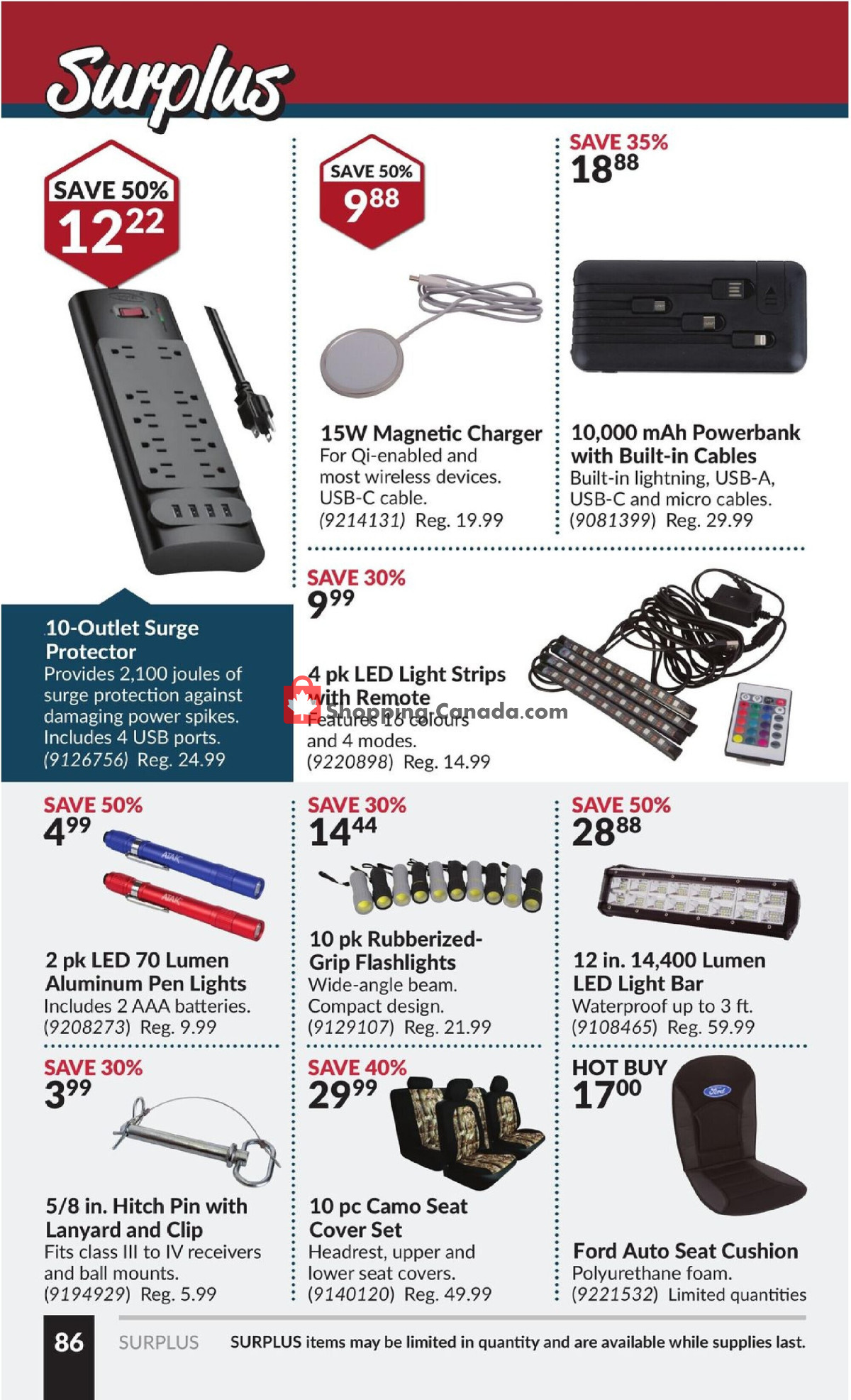 Princess Auto flyer from Tuesday March 12, 2024 to Sunday March 24, 2024 - page 92