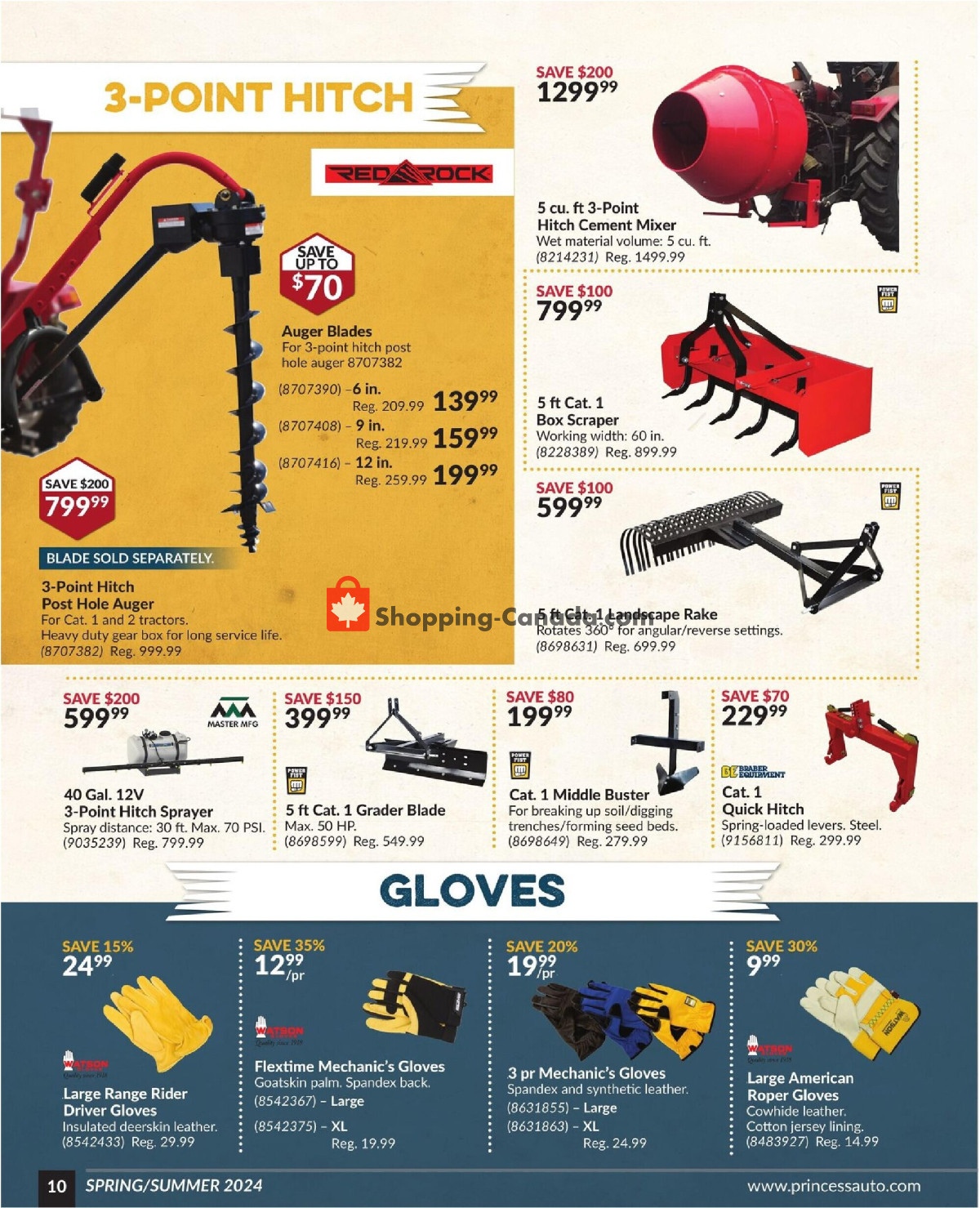 Princess Auto flyer from Monday April 29, 2024 to Sunday May 12, 2024 - page 12